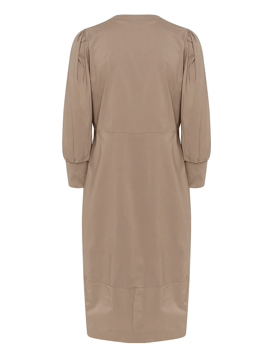 Culture - CUantoinett 3/4 Sleeve Dress - midikleider - pine bark - 2