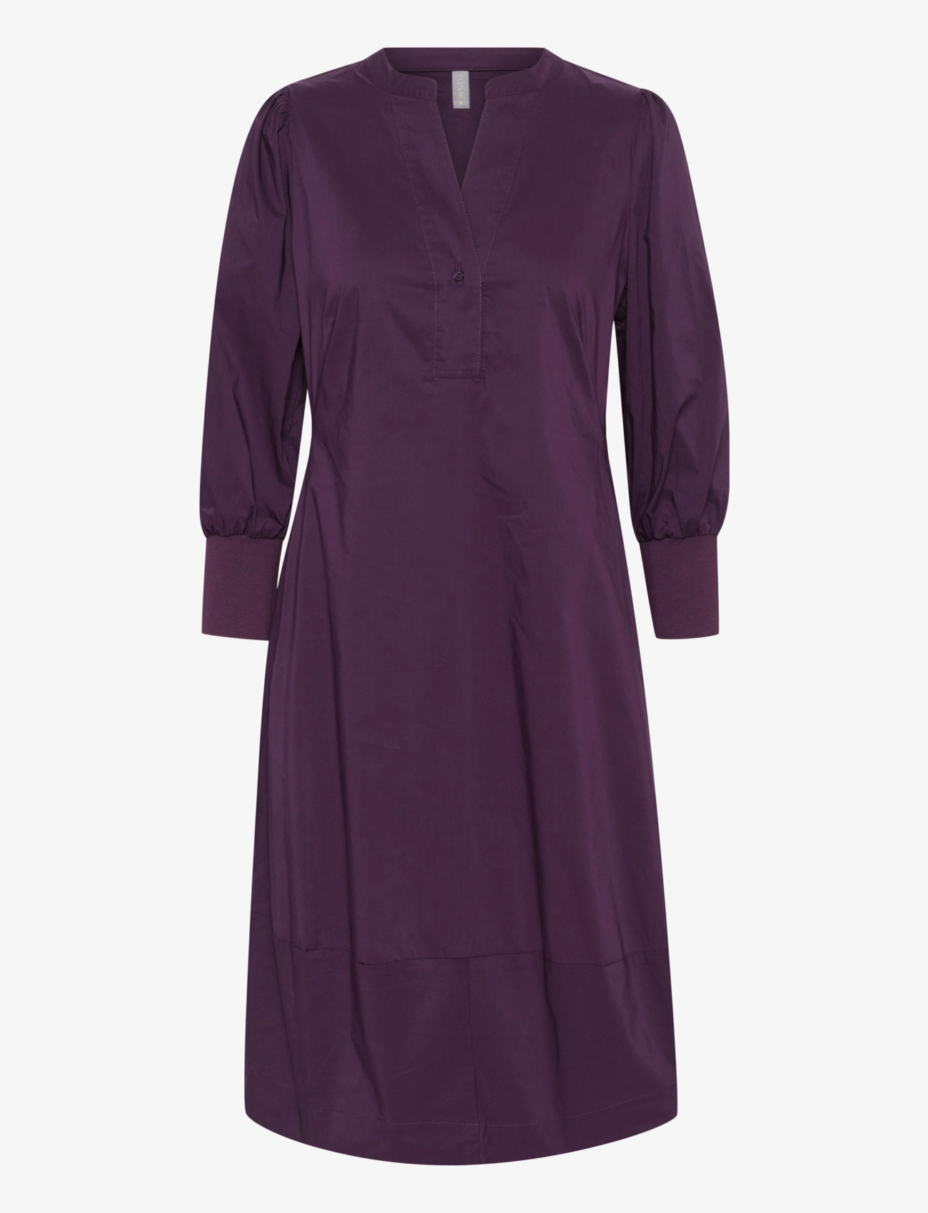 Culture CUantoinett 3/4 Sleeve Dress - Kleidung - WINETASTING / purple