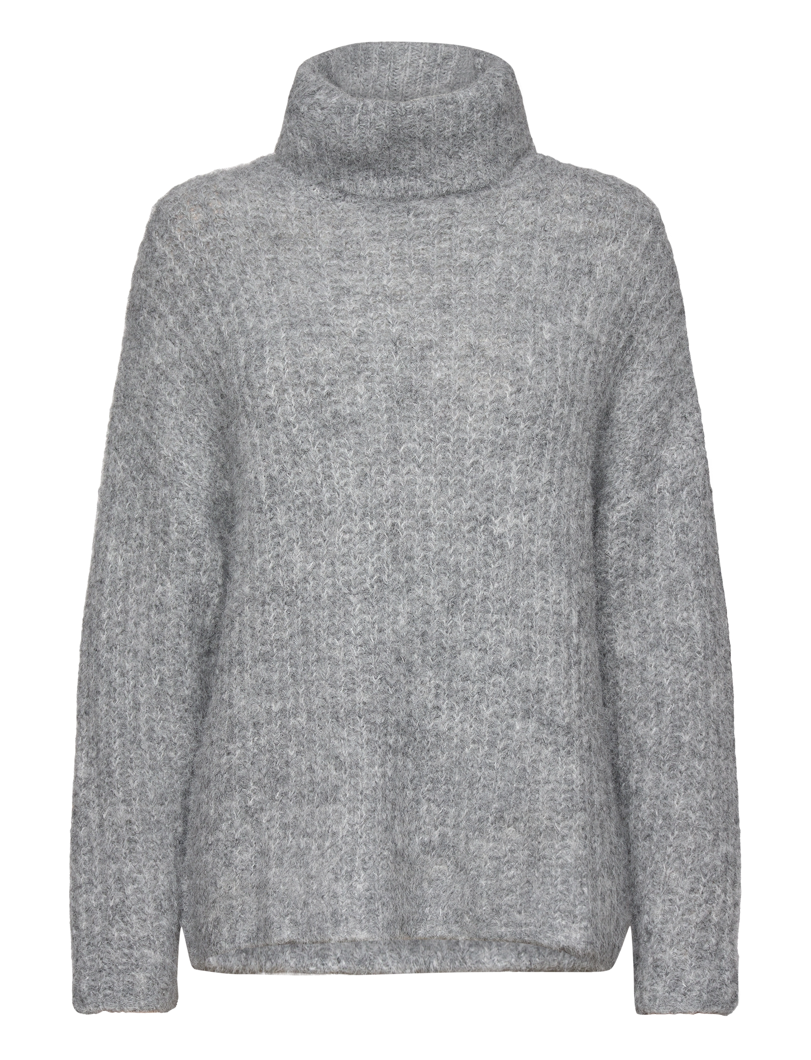 CUbrava Rollneck - LIGHT GREY MELANGE