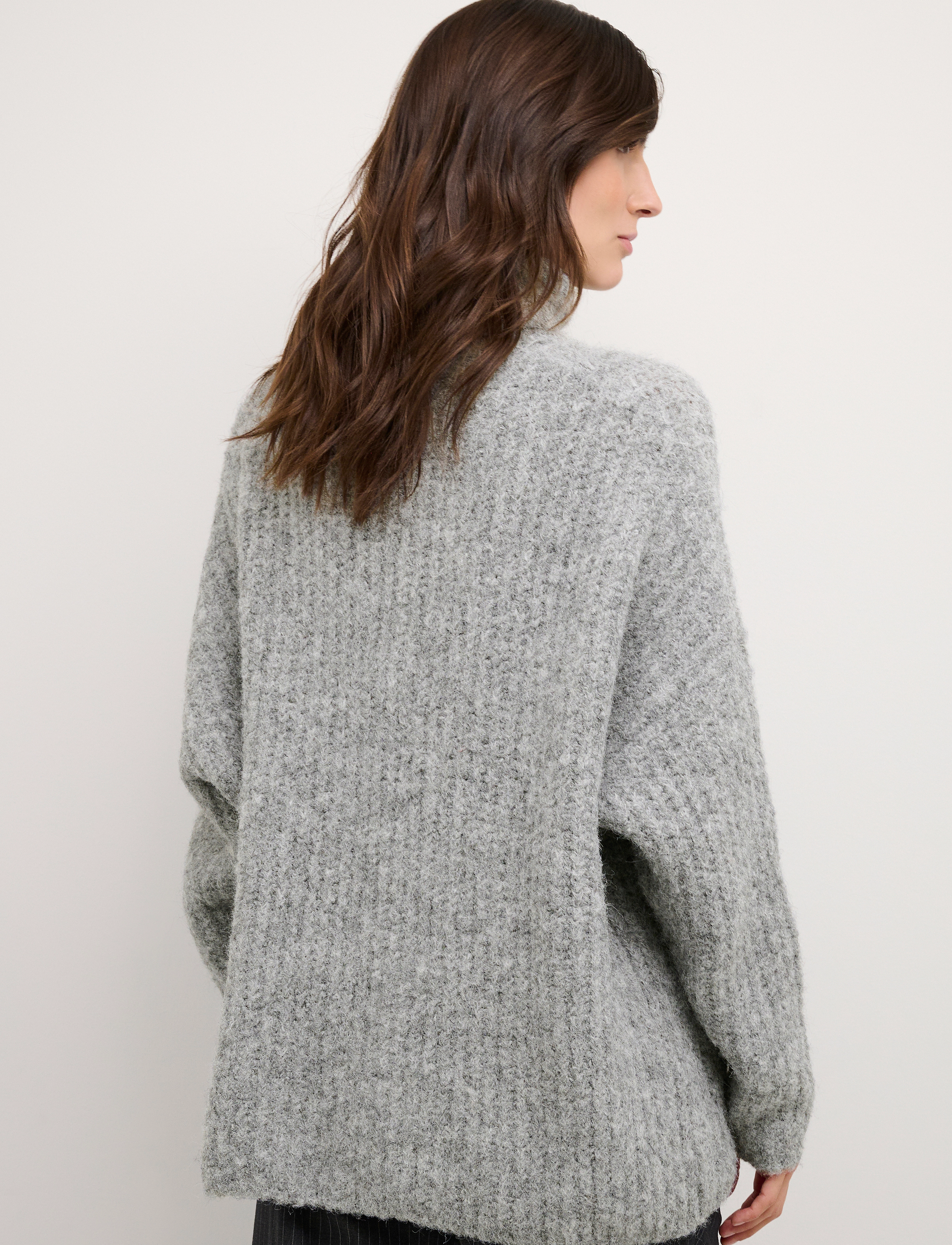 Culture - CUbrava Rollneck - light grey melange - 4