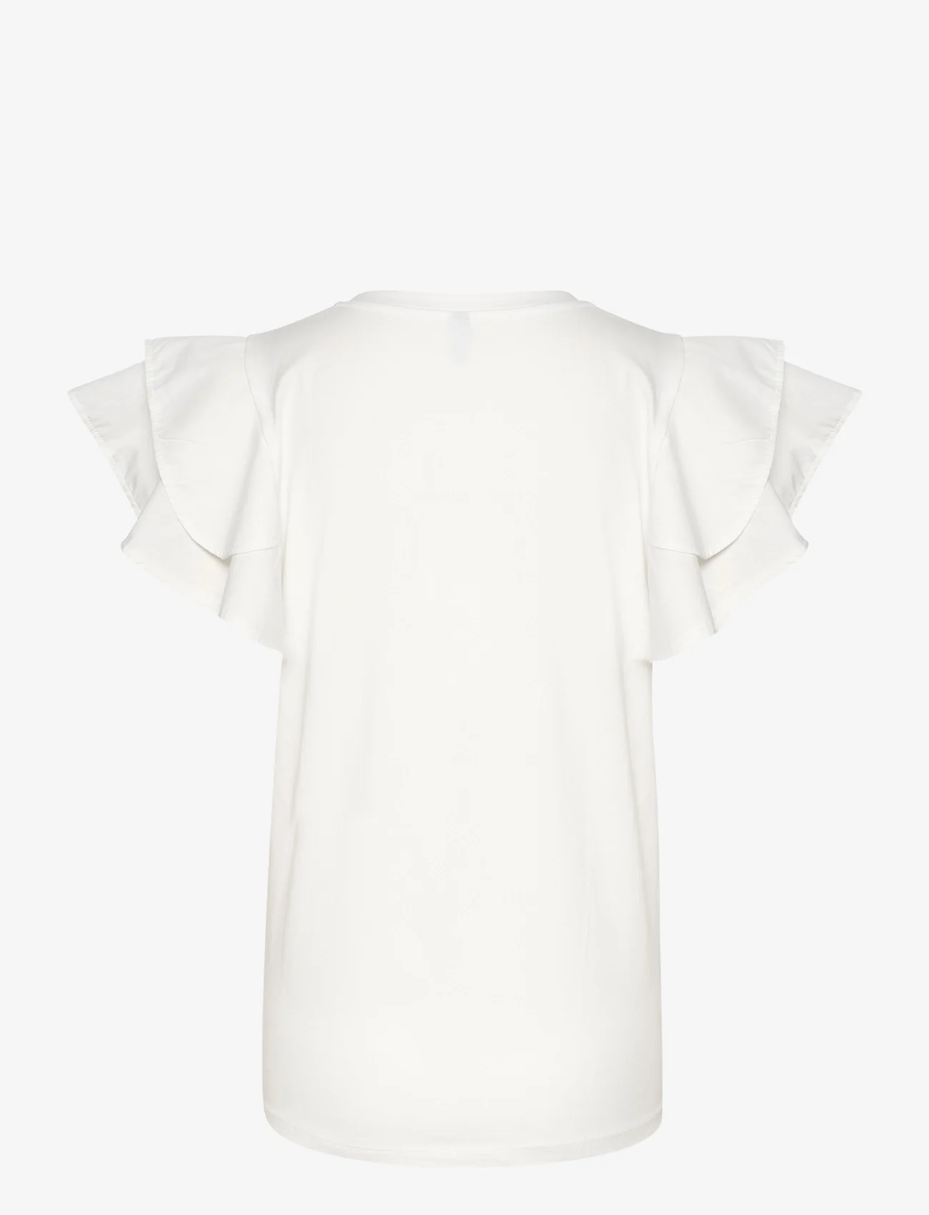 Culture - CUgith Poplin T-Shirt - laveste priser - spring gardenia - 1