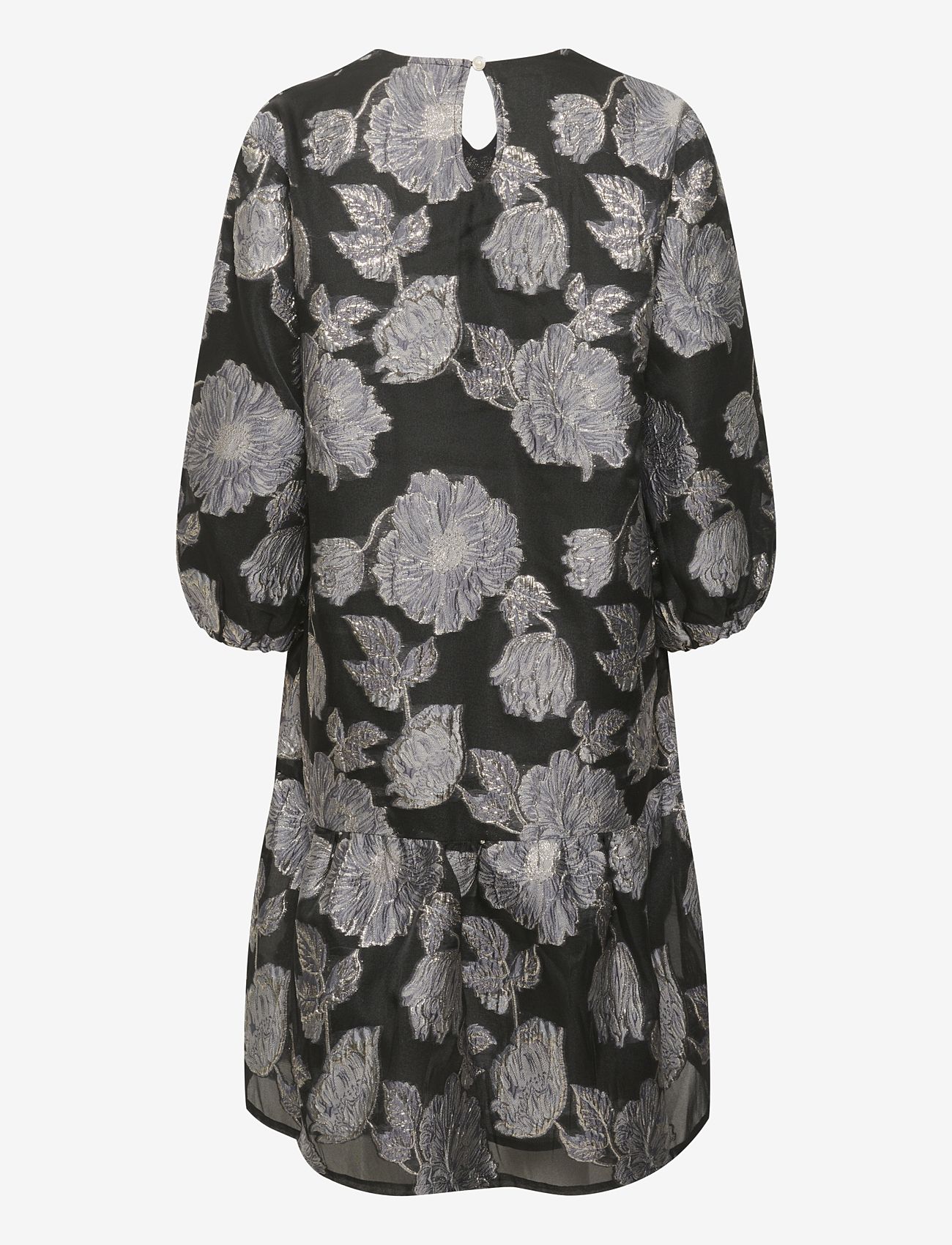 Culture - CUaida V-neck Dress - midikleidid - silver - 1