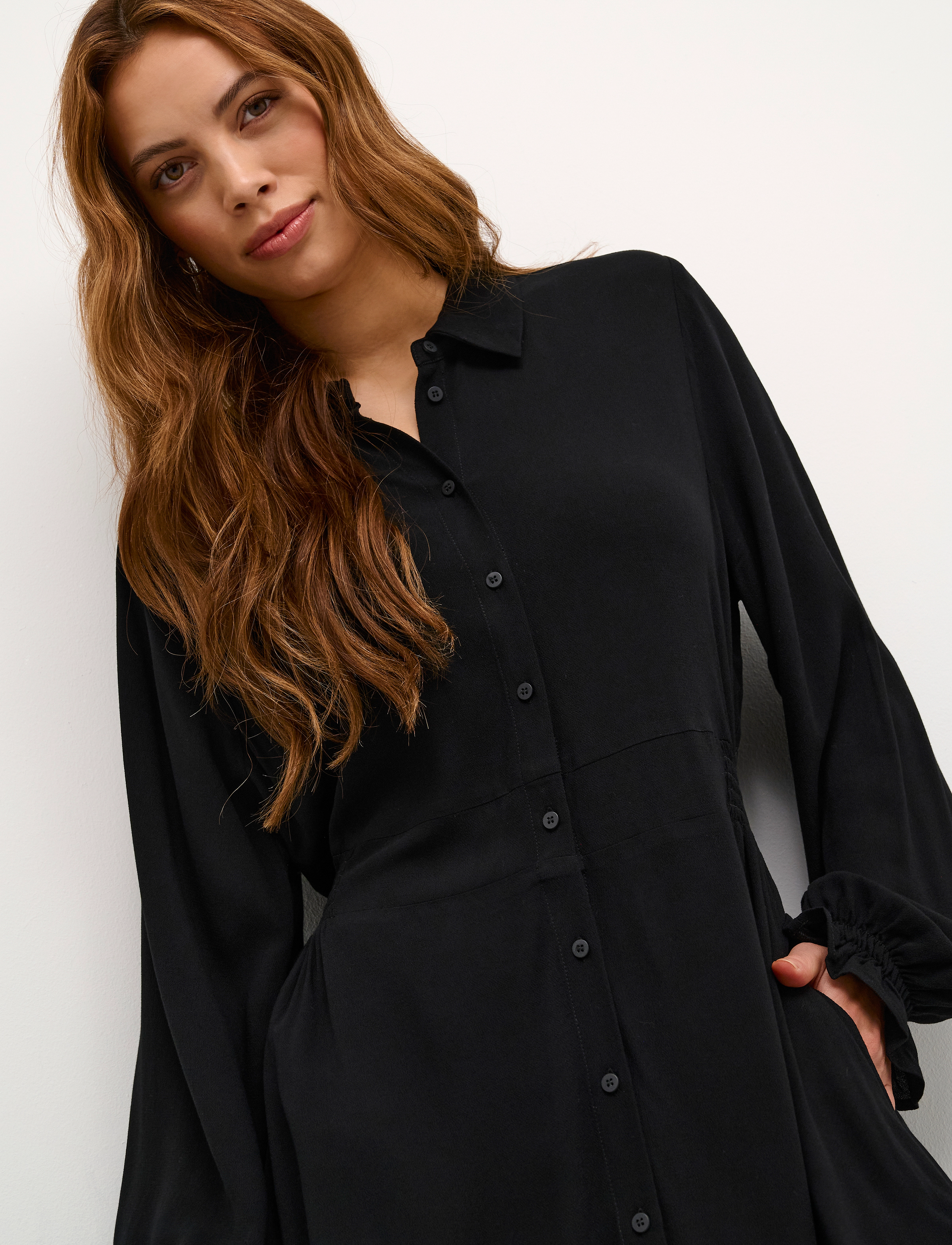 Culture - CUalaine Long Dress - black - 4