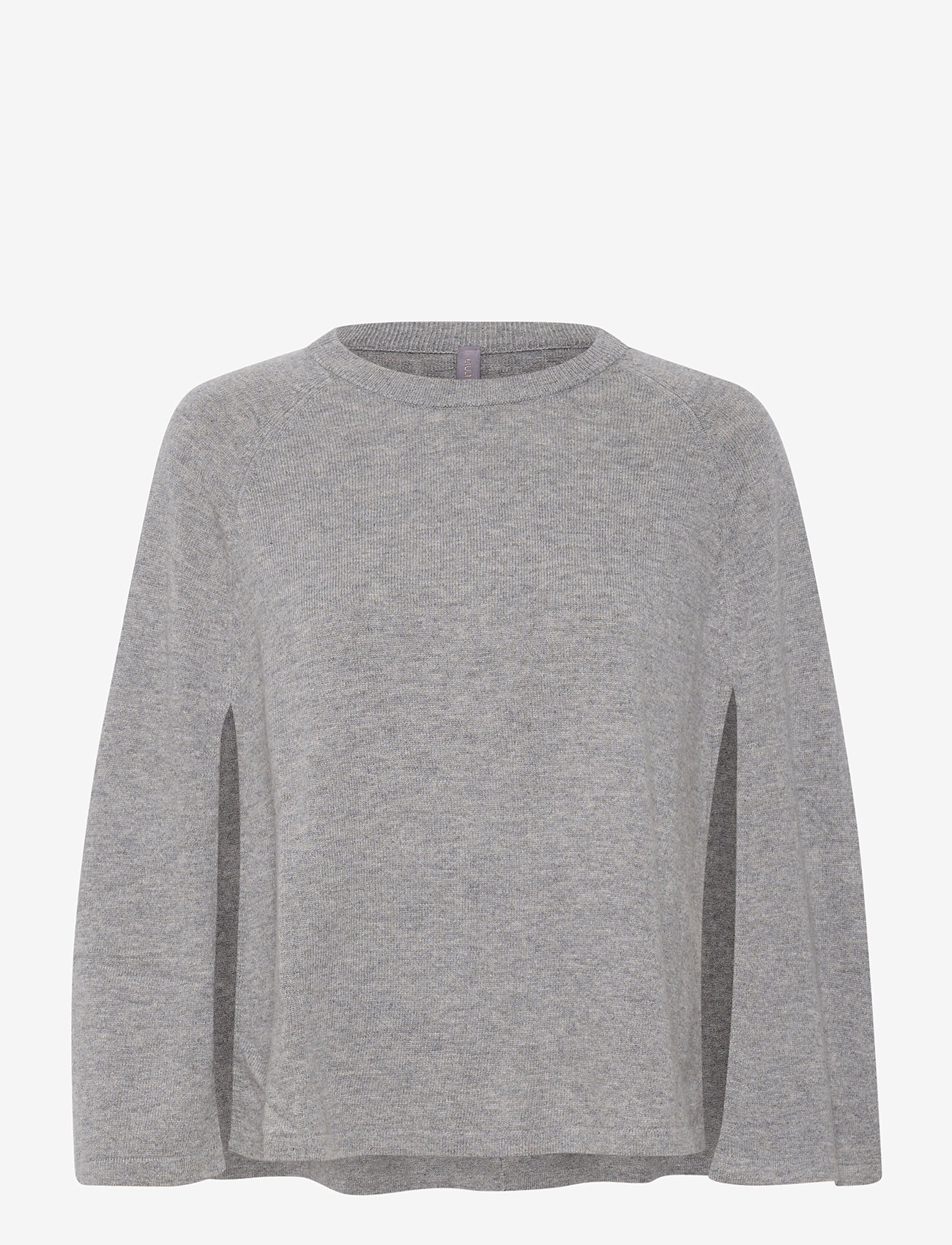 Culture - CUallida Poncho - grey melange - 1