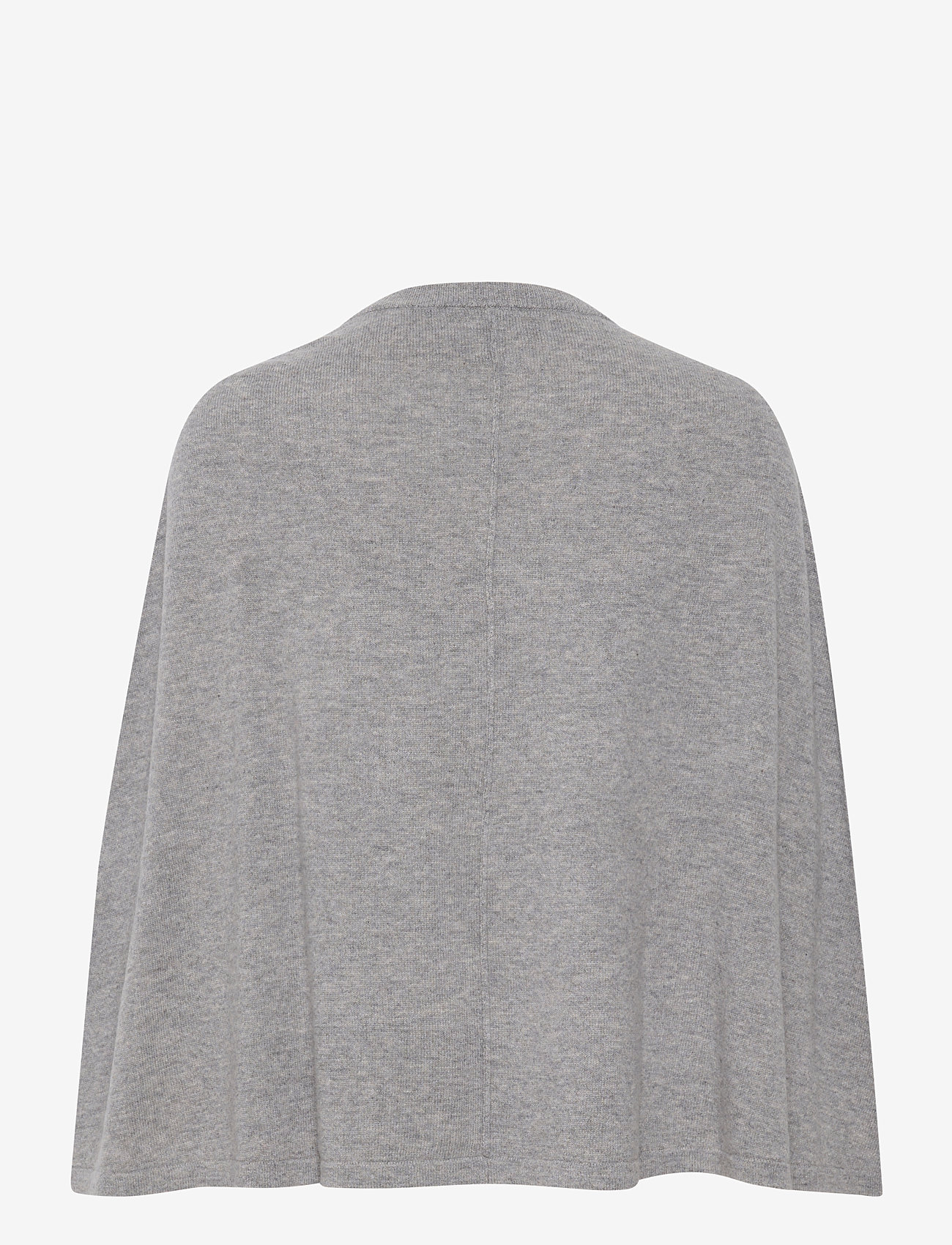 Culture - CUallida Poncho - grey melange - 2