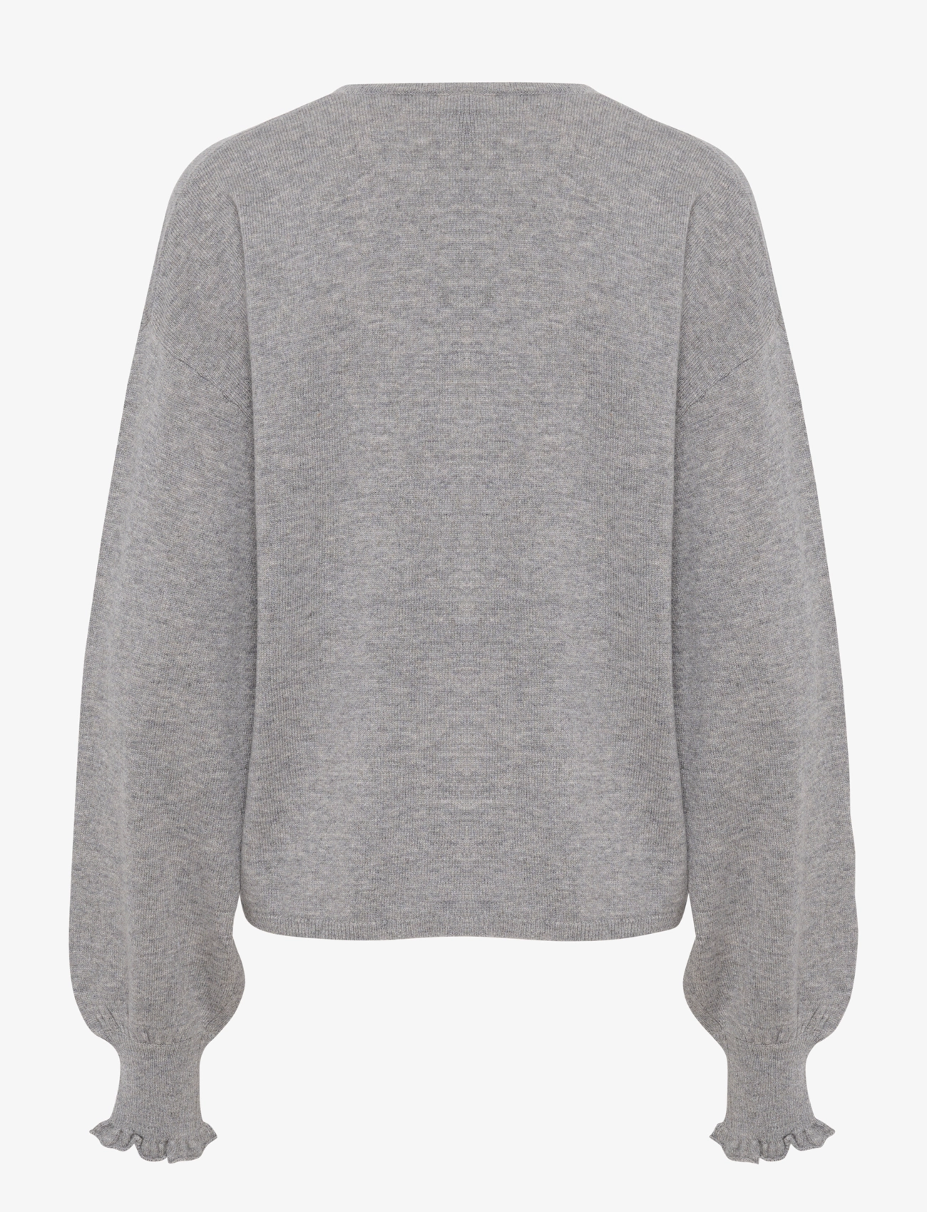 Culture - CUallida V-neck Pullover - grey melange - 2