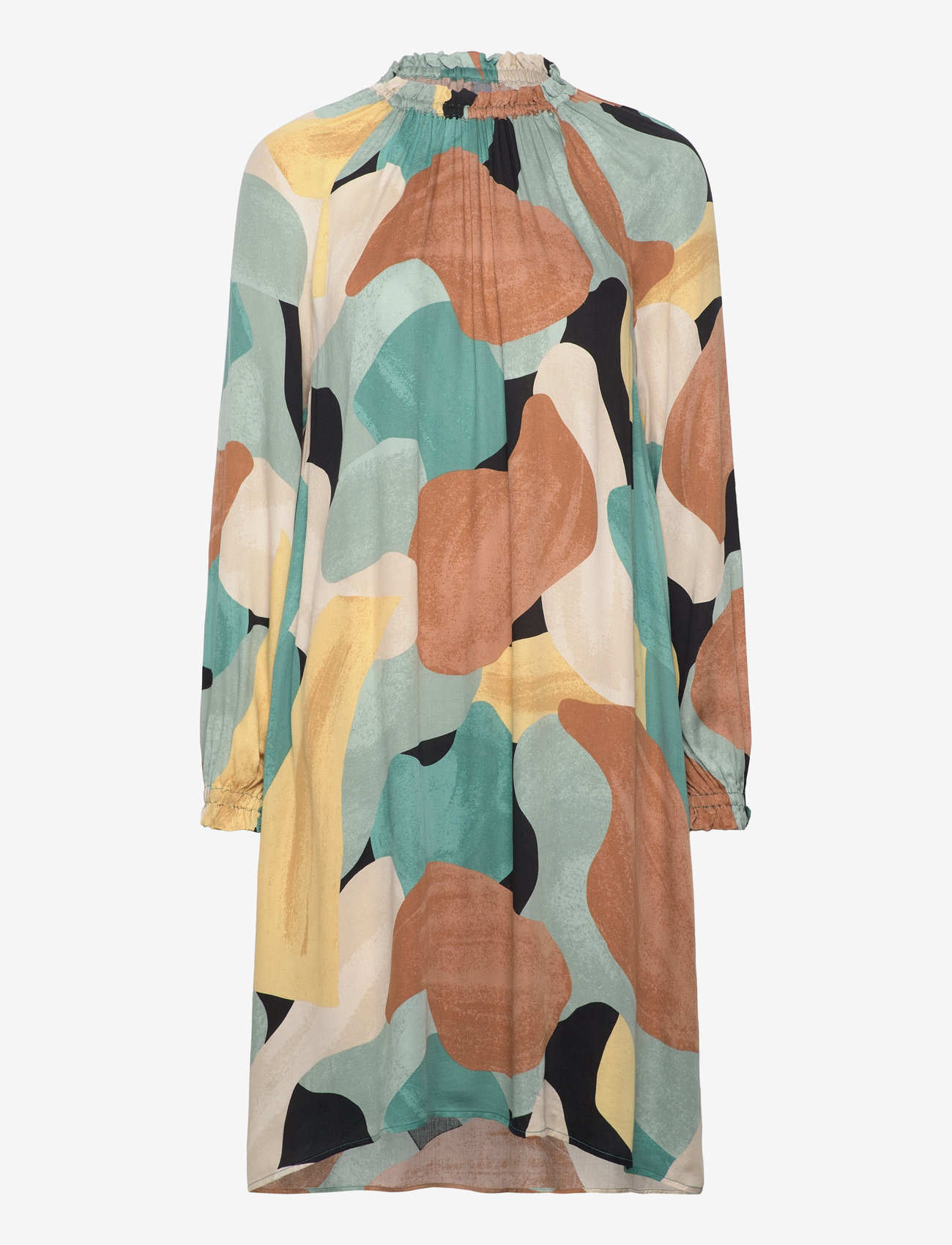 Culture - CUdana Short Dress - kurze kleider - green milieu - 1