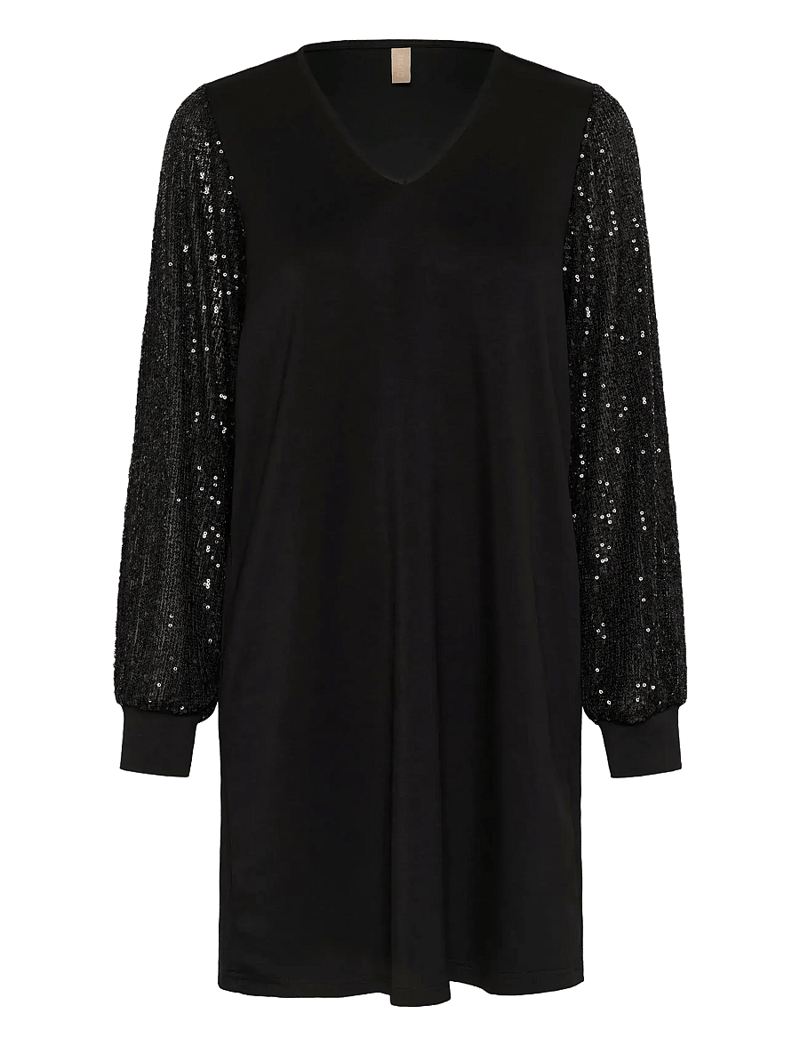 Culture - CUchabrina Sequins Dress - cocktailkleider - black - 1