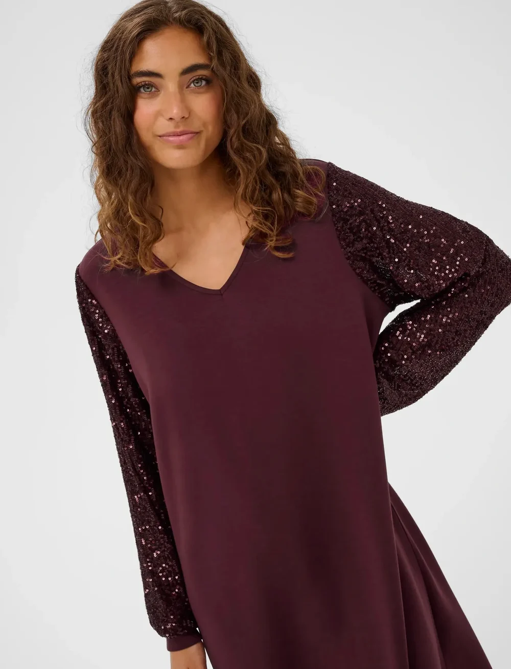 Culture - CUchabrina Sequins Dress - cocktailkjoler - winetasting - 5