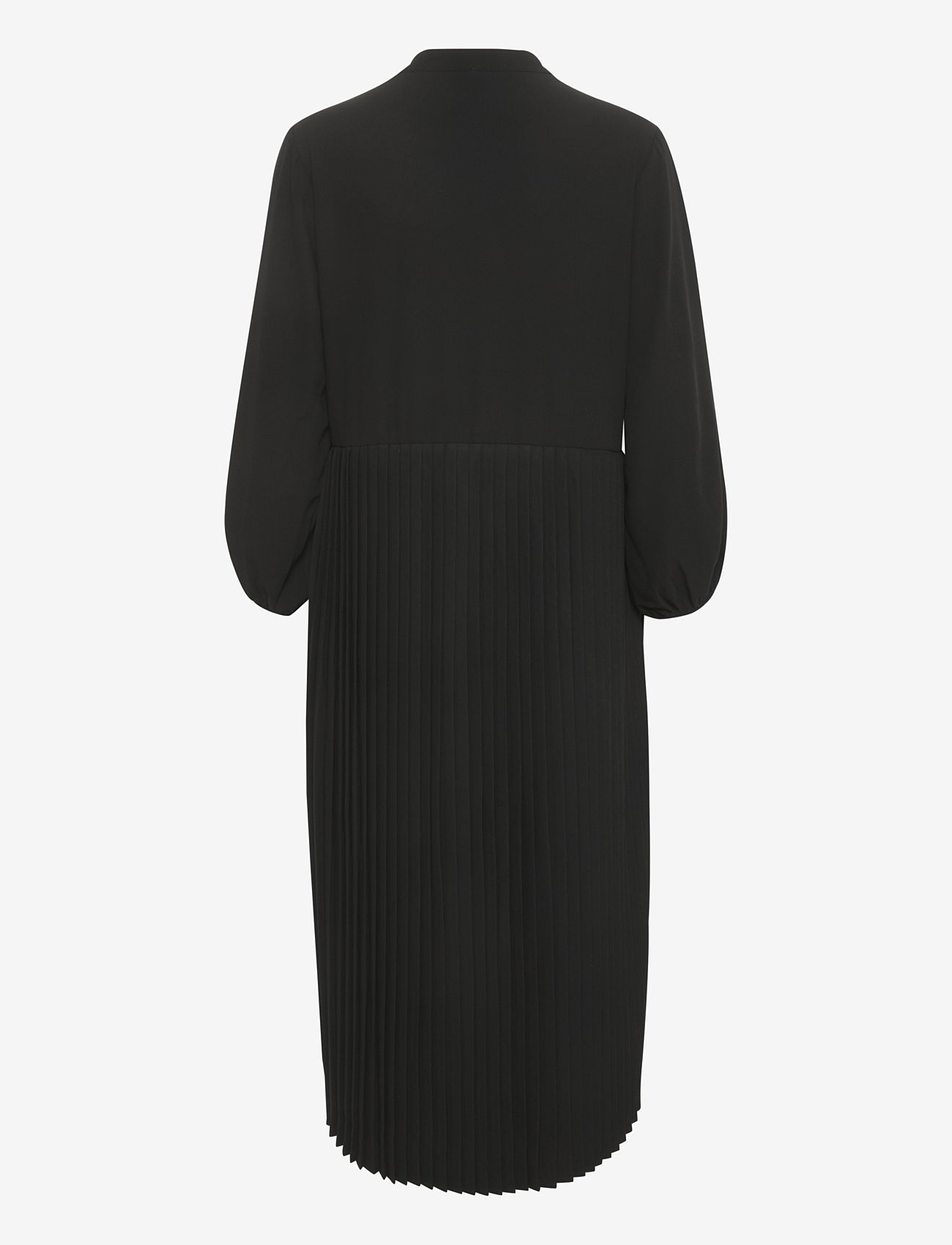 Culture - CUbetty VN Dress - shirt dresses - black - 1