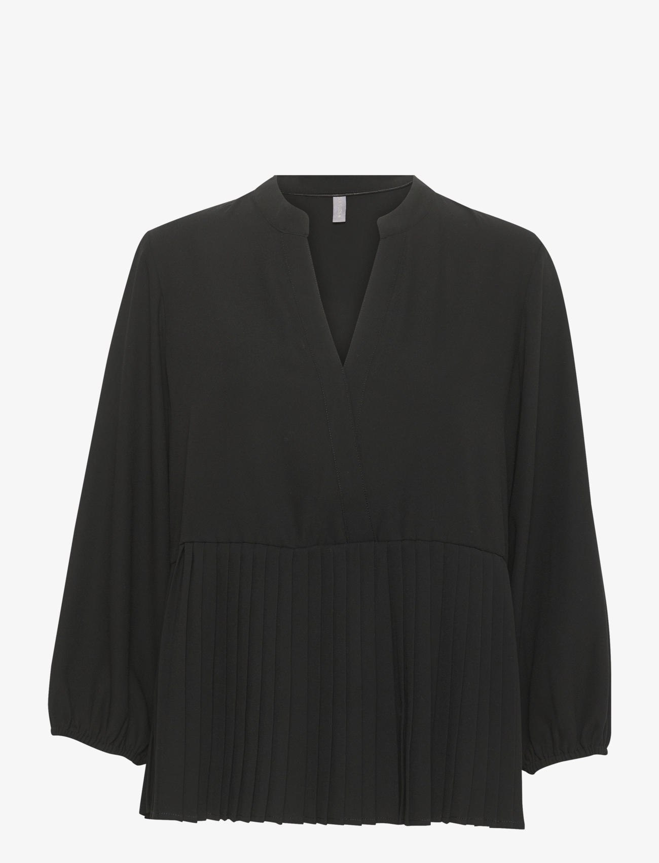 Culture CUbetty VN Blouse - Tøj - BLACK / black