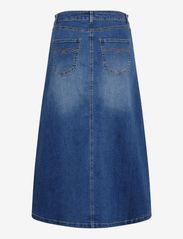 Culture - CUami Skirt - midi nederdele - medium blue wash - 1