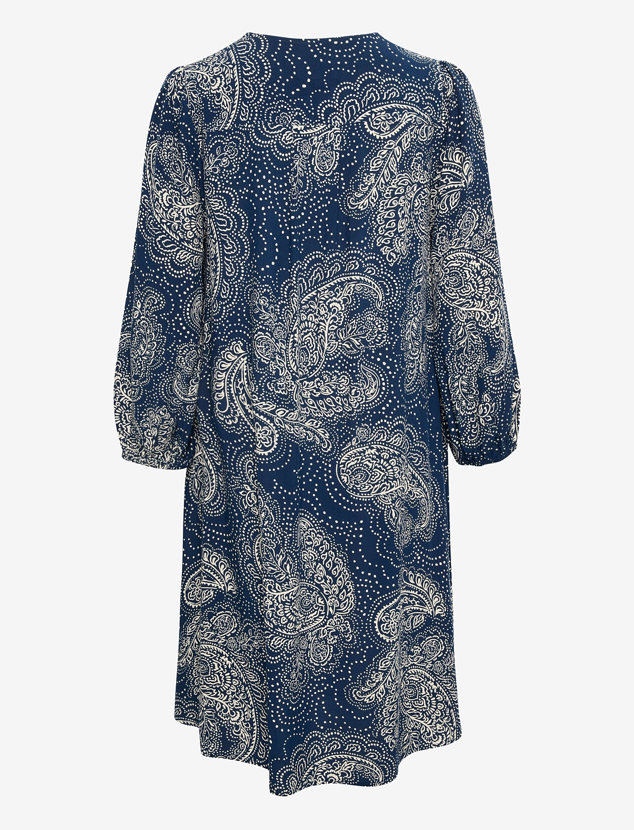 Culture - CUpolly Short Dress - kurze kleider - blue/whitecap paisley - 2