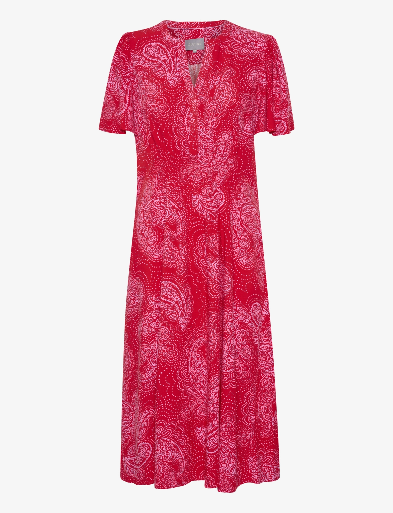RED/PINK PAISLEY