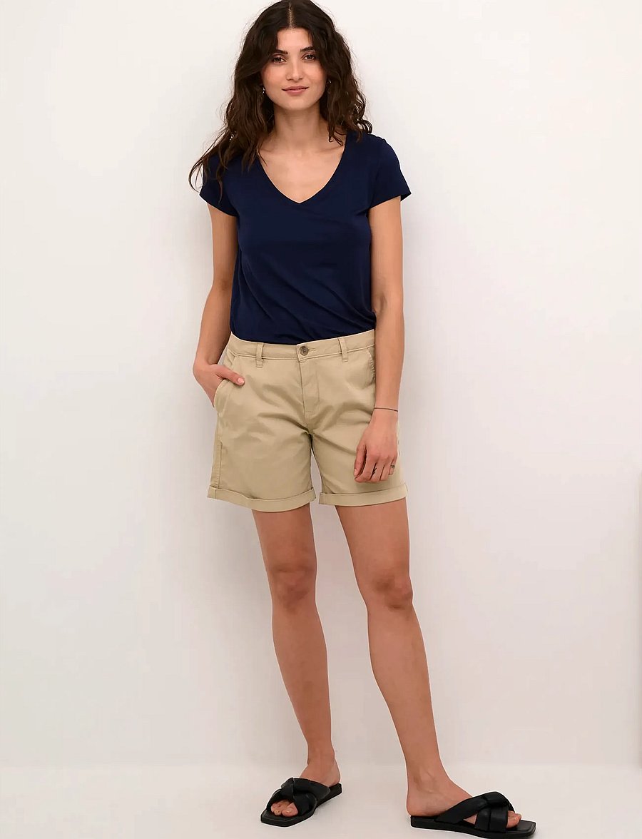 Culture - CUbrita Shorts - freizeitshorts - dune - 3