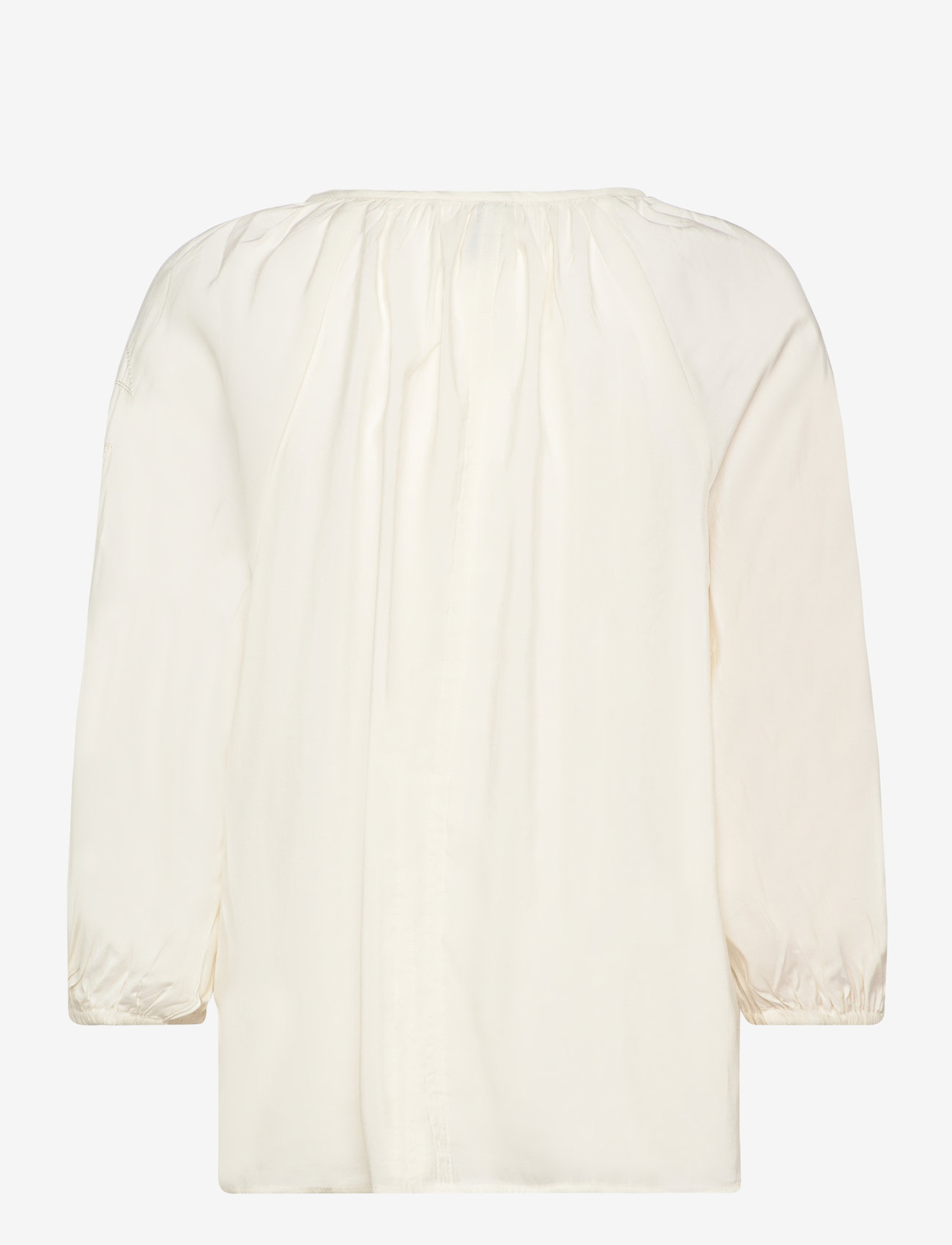 Culture - CUjustina Blouse - langærmede bluser - spring gardenia - 1