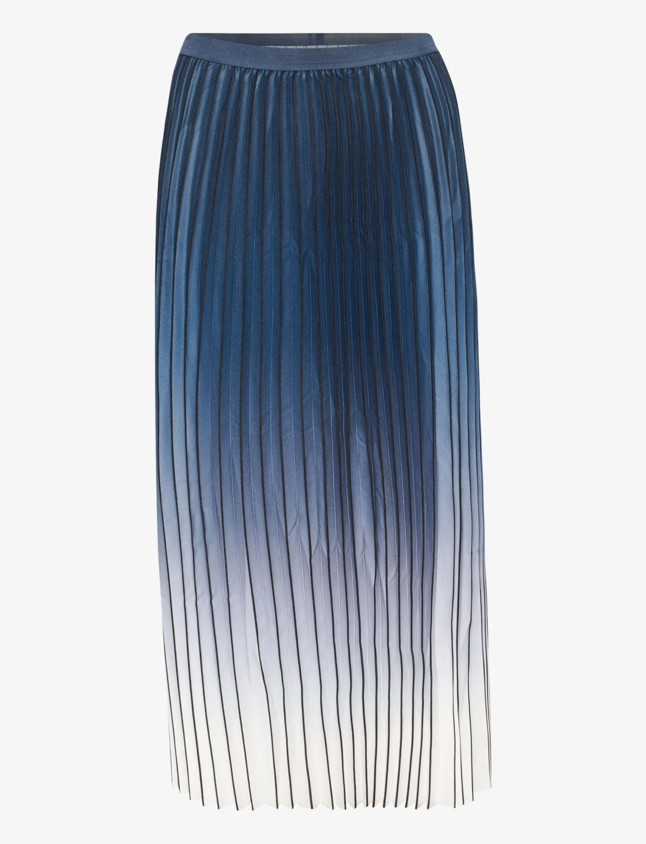 Culture - CUscarlett Ombre Skirt - plisserade kjolar - dress blues - 0