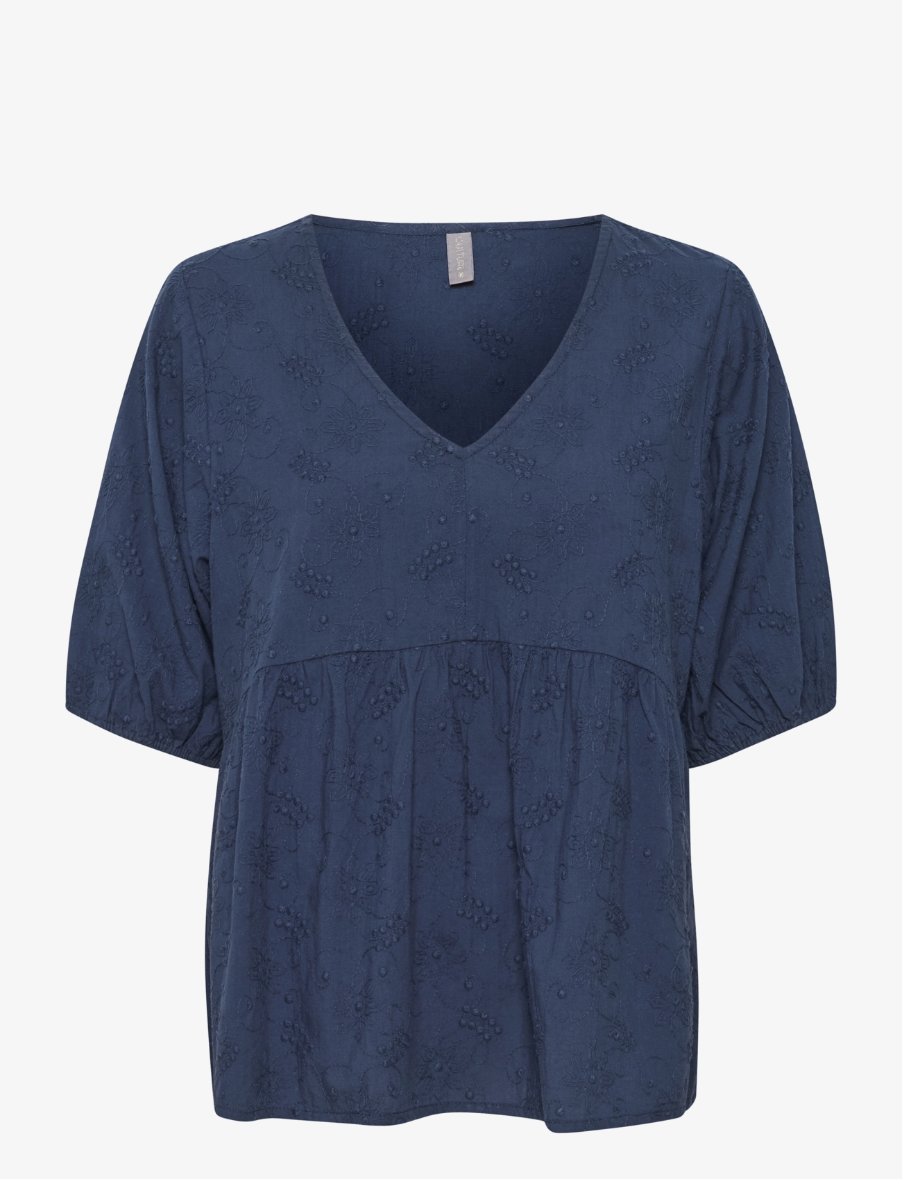 Culture CUeve Blouse - Bluser - DRESS BLUES / navy