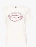 CUgith Lips T-Shirt - SPRING GARDENIA