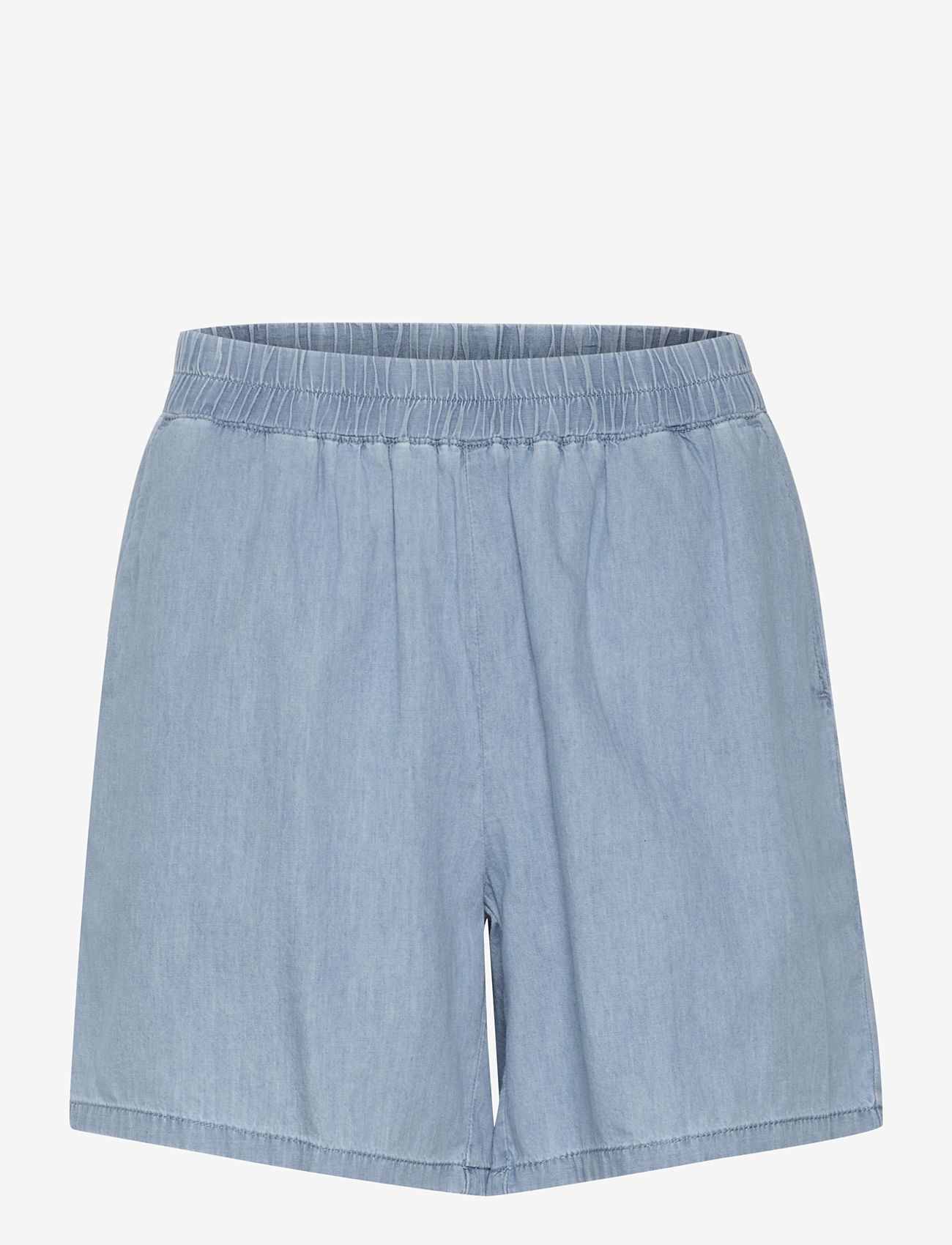 Culture - CUaurelia Shorts - light blue wash - 1