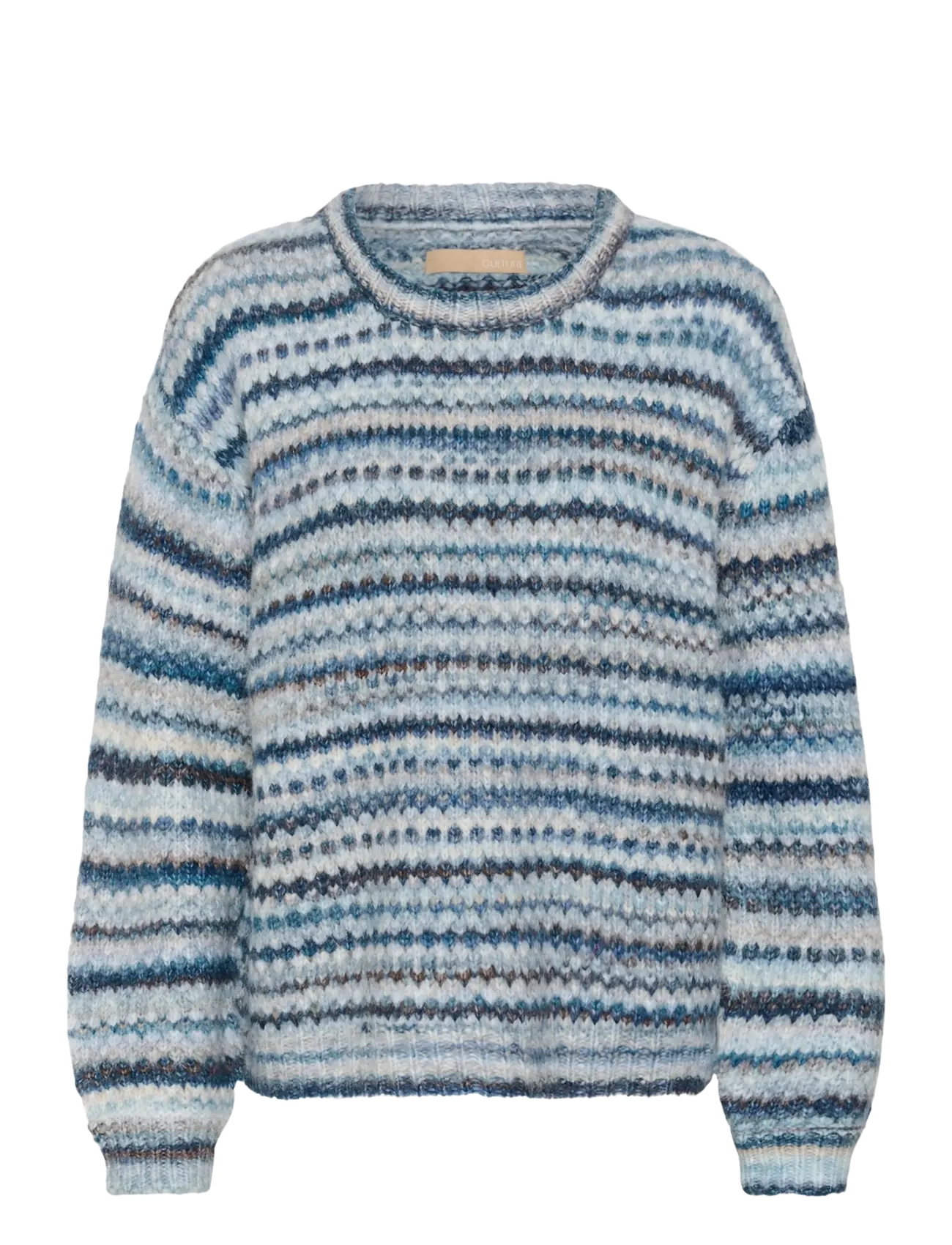 Culture CUhazel Pullover - Kontoririided - BLUE MELANGE MULTI / blue