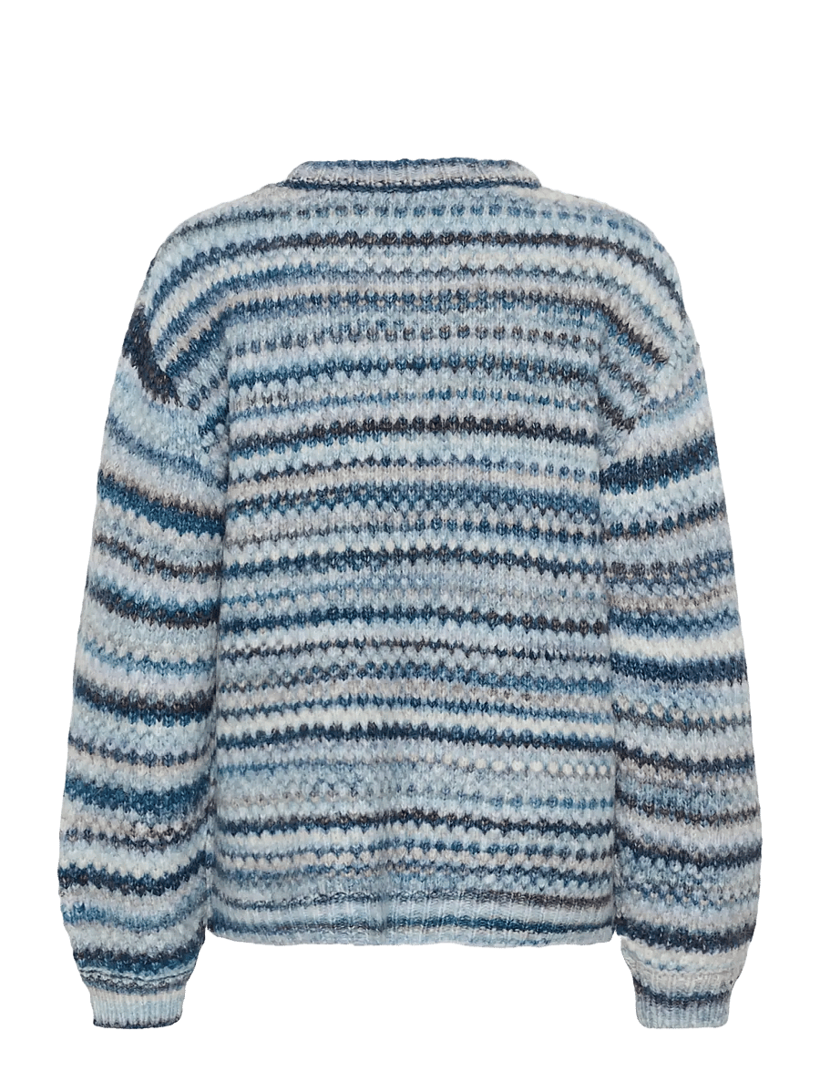Culture - CUhazel Pullover - kampsunid - blue melange multi - 1
