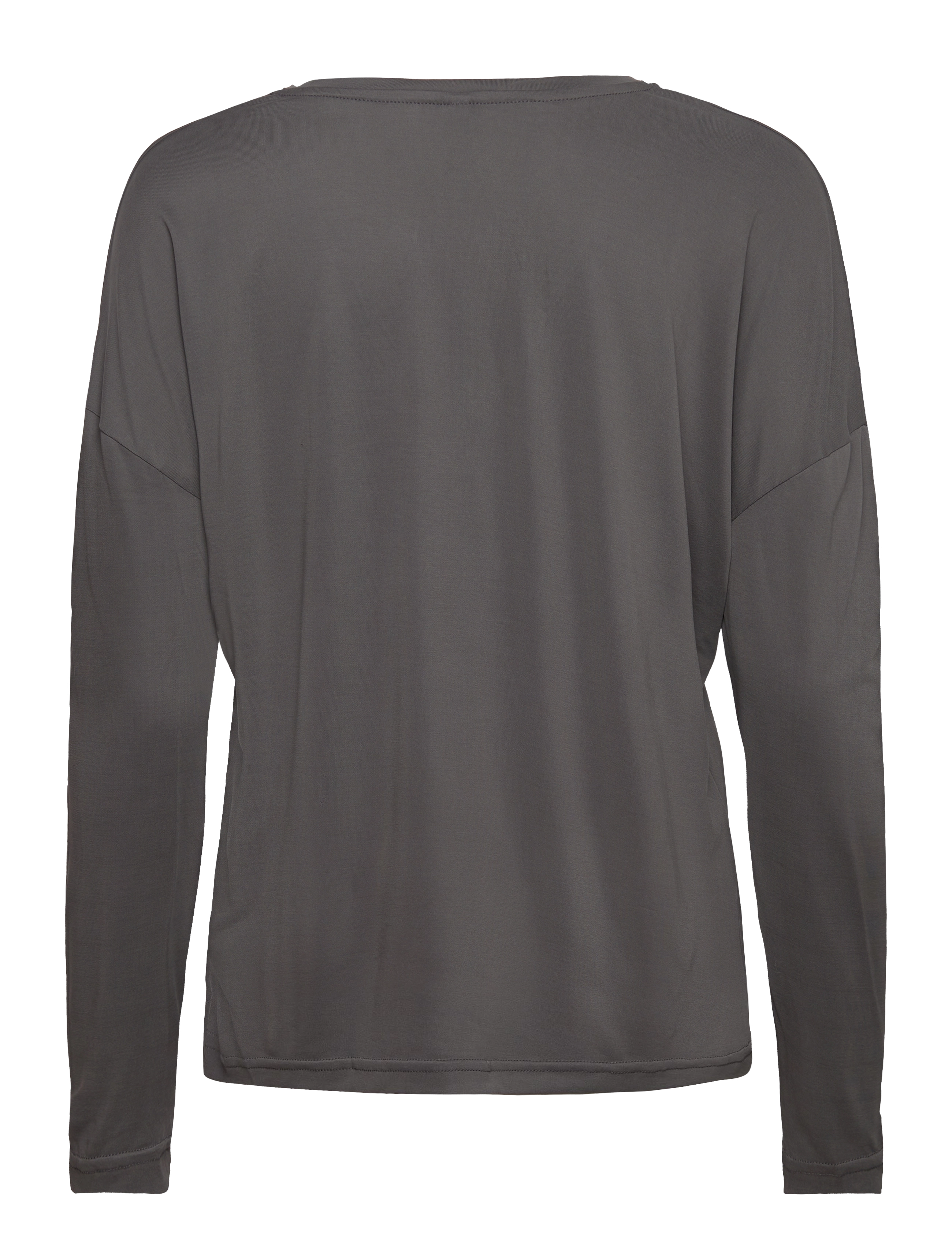 Culture - CUkajsa LS VN T-Shirt - laveste priser - blackened pearl - 2