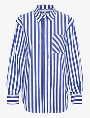 Culture - CUregina LS Shirt - langærmede skjorter - blue/white stripe - 0