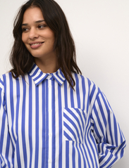 Culture - CUregina LS Shirt - langærmede skjorter - blue/white stripe - 5