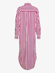 Culture - CUregina Shirtdress - skjortklänningar - red/white stripe - 1