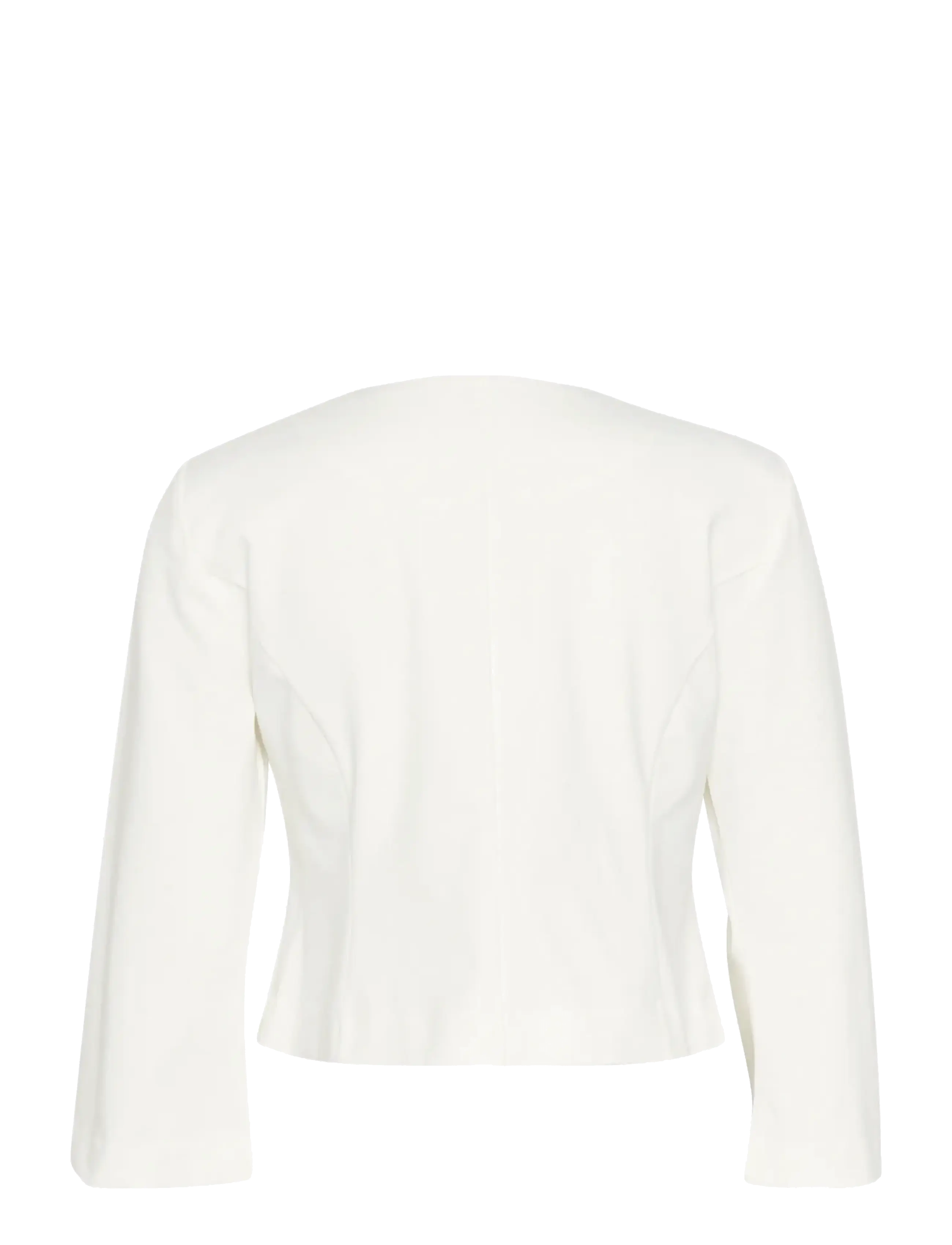Culture - CUeloise short blazer - festkläder till outletpriser - spring gardenia - 2