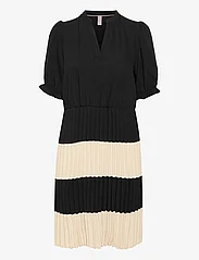 Culture - CUbetty Short Dress - marškinių tipo suknelės - black - 0
