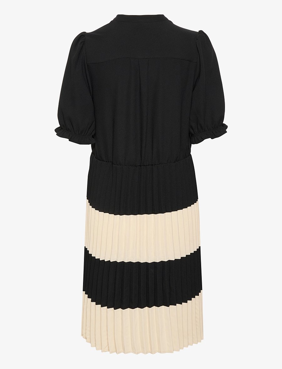 Culture - CUbetty Short Dress - midi dresses - black - 2