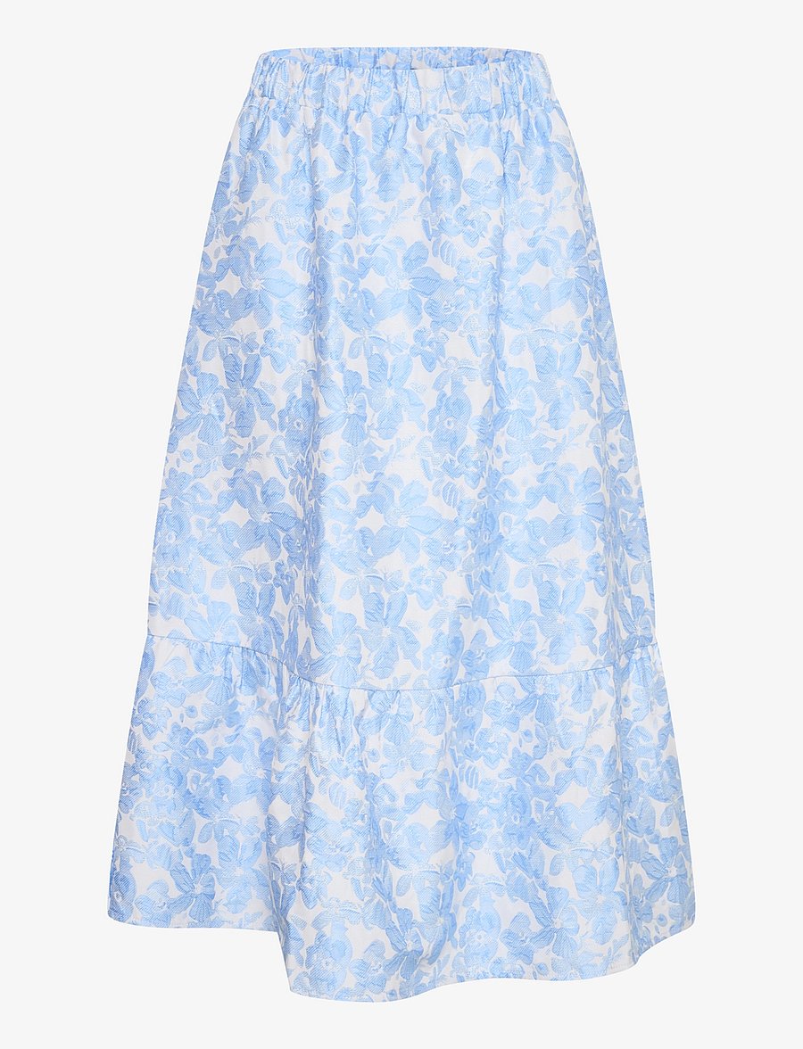 Culture - CUclarisse Skirt - midi skirts - cashmere blue - 1