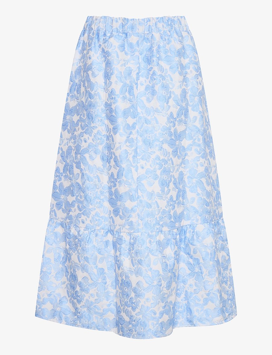 Culture - CUclarisse Skirt - midi skirts - cashmere blue - 2