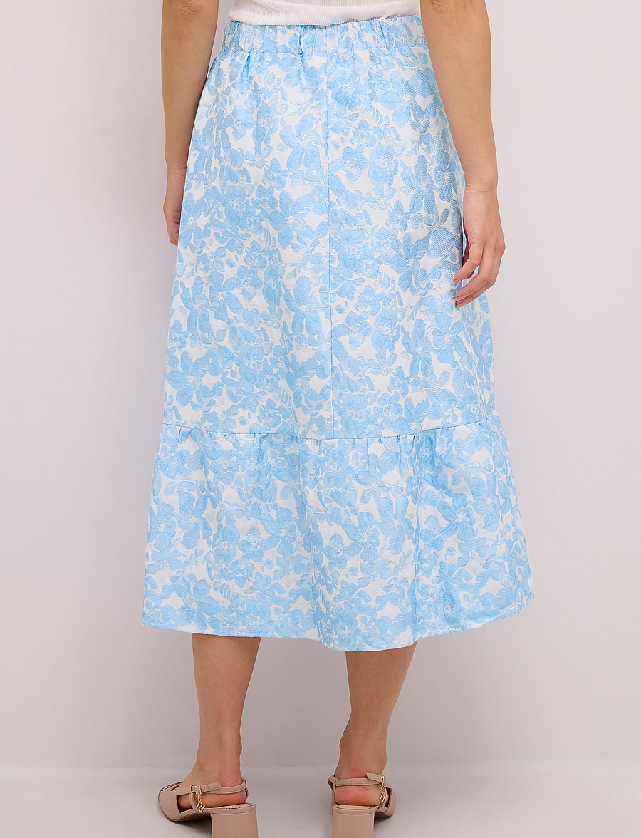Culture - CUclarisse Skirt - midi skirts - cashmere blue - 4