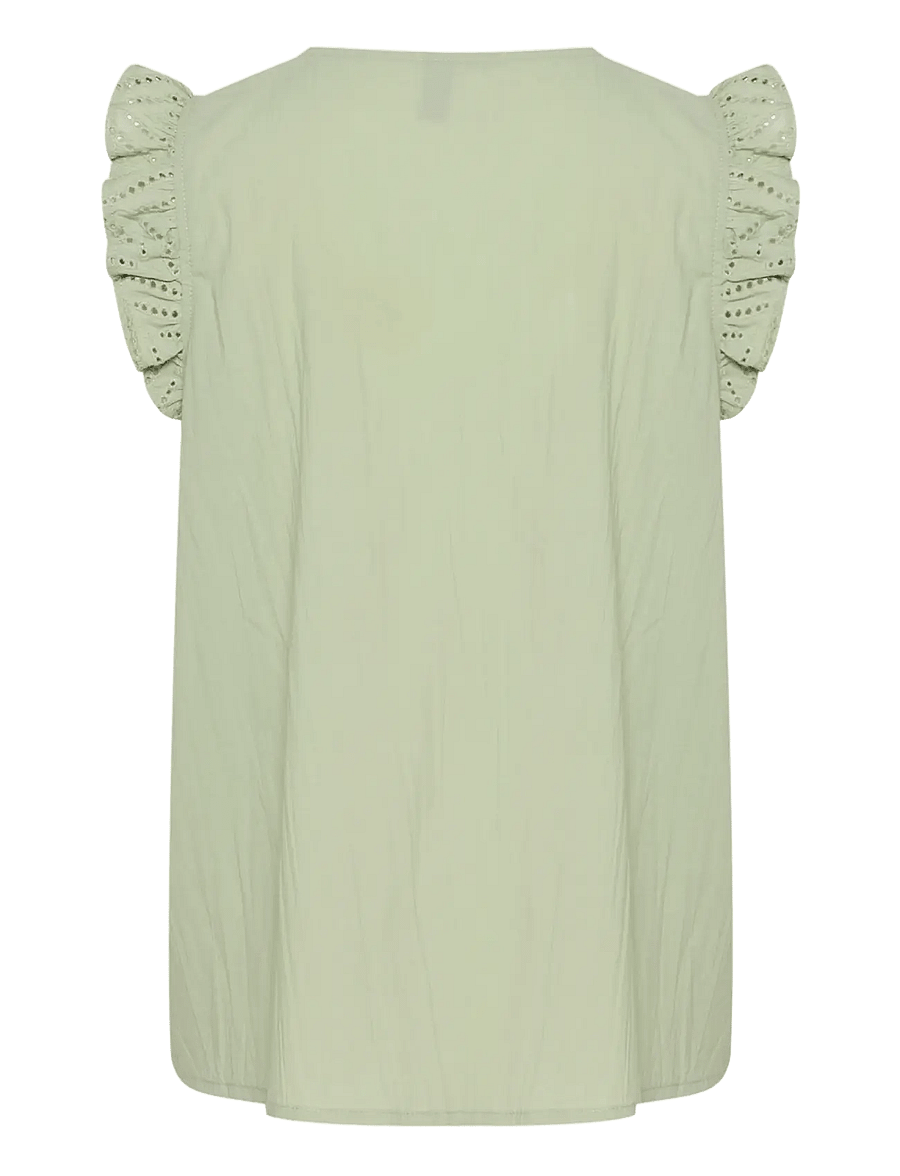 Culture - CUtoril Top - Ærmeløse bluser - seagrass - 2