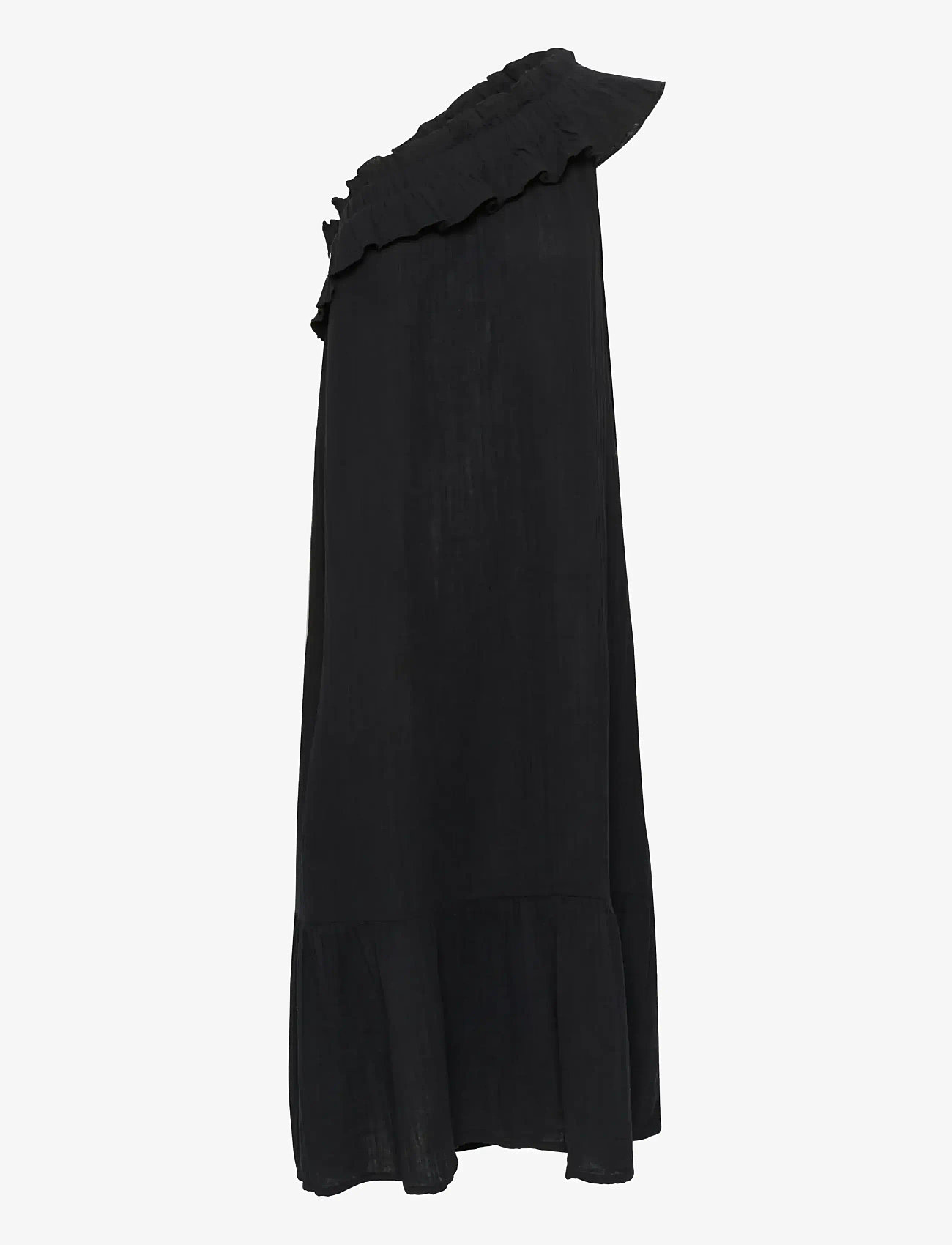 Culture - CUelina One Shoulder Dress - selskapskjoler - black - 1