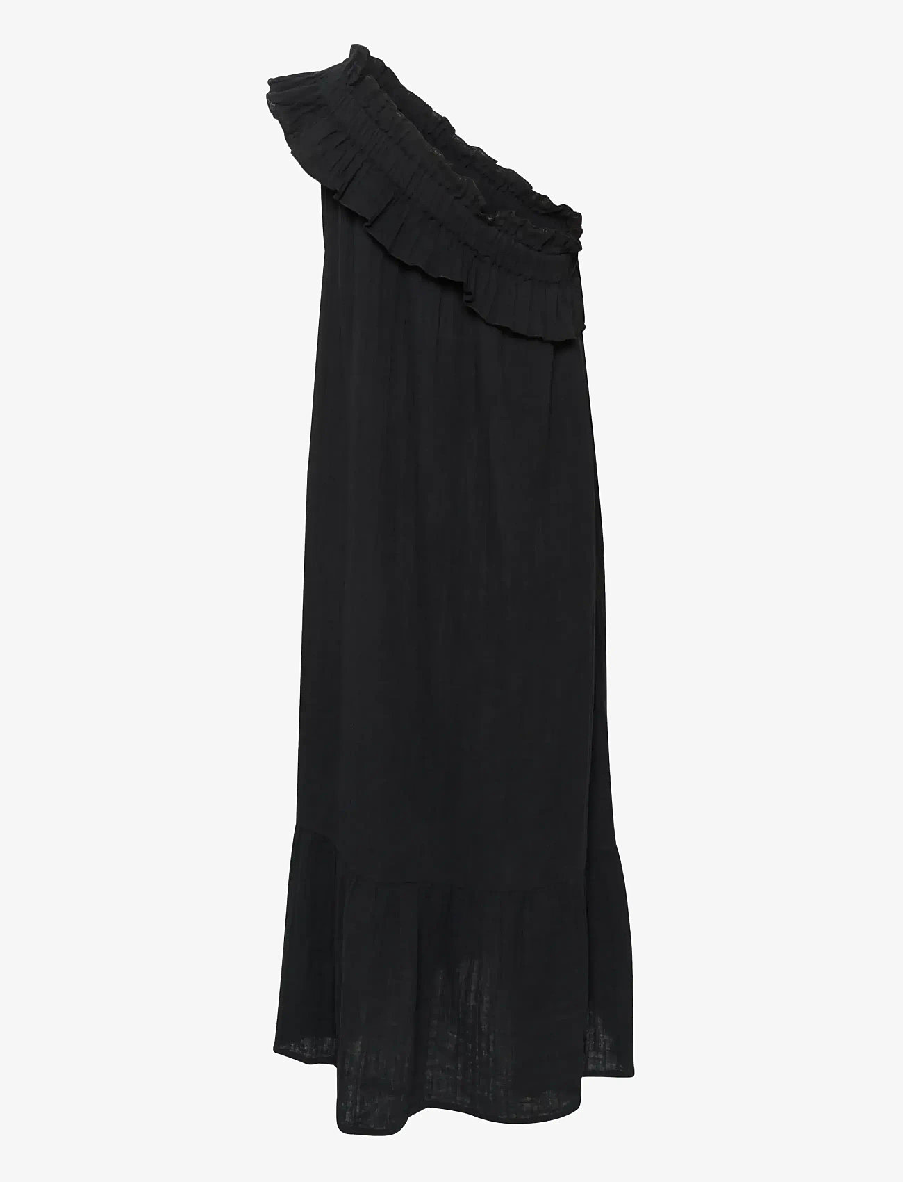 Culture - CUelina One Shoulder Dress - selskapskjoler - black - 2