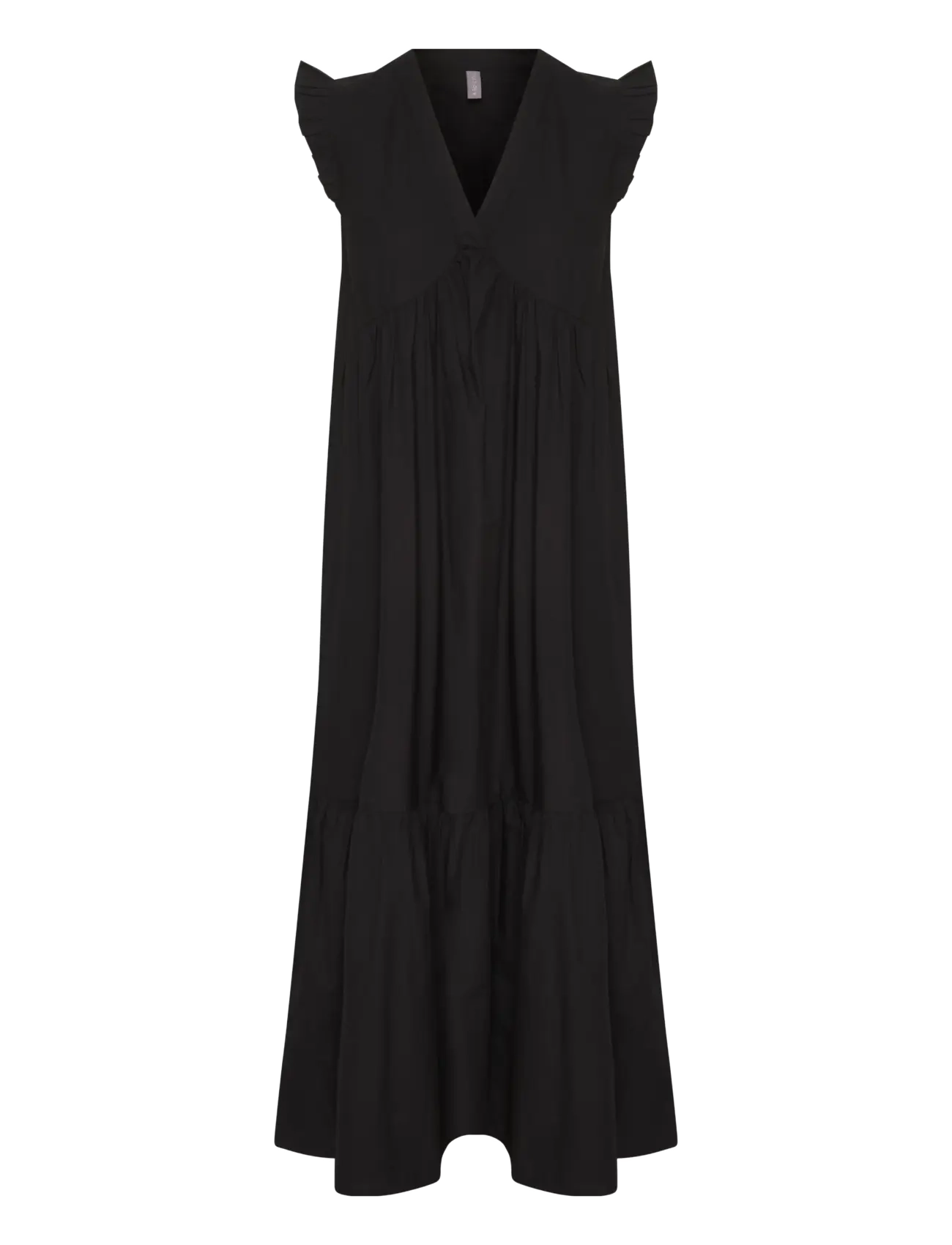 CULTURE Cuolena Sl Kleid Schwarz - XXL - Damen