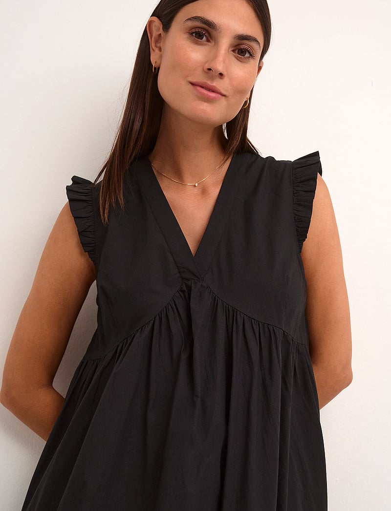 Culture - CUolena SL Dress - robes d'été - black - 4