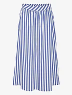 CUregina Skirt - BLUE/WHITE STRIPE