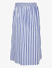 Culture - CUregina Skirt - midi nederdele - blue/white stripe - 1