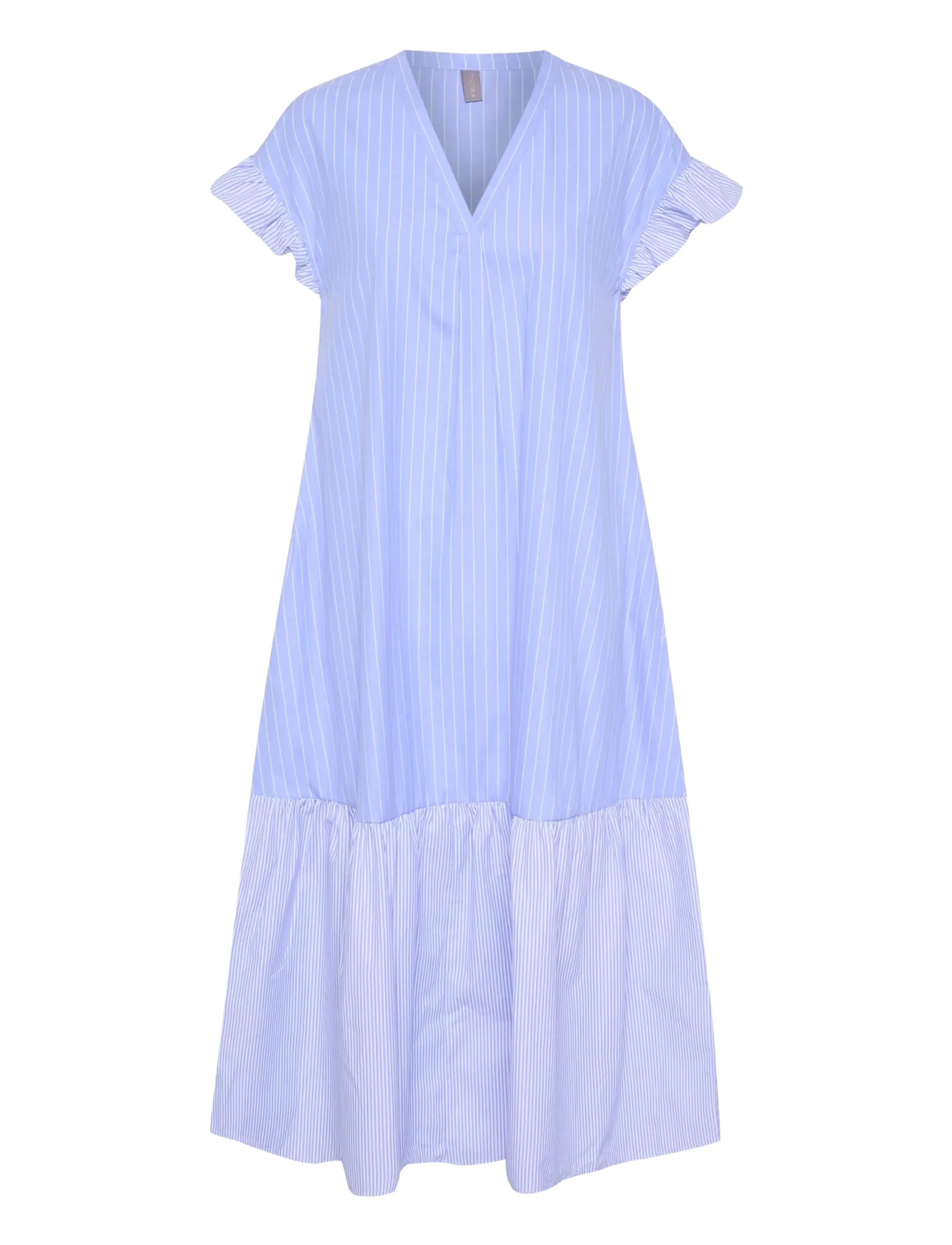 Culture - CUcia Sleeveles Striped Dress - summer dresses - blue stripe mix - 1