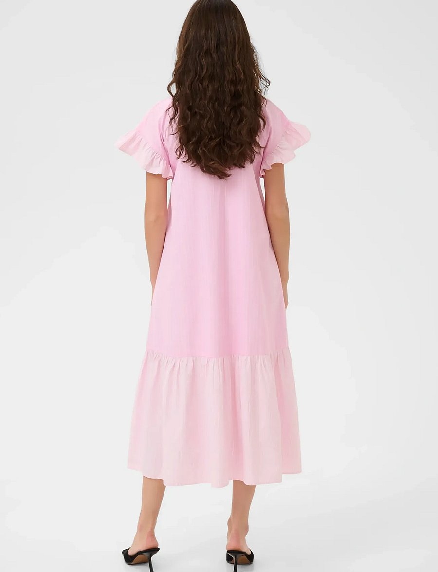 Culture - CUcia Sleeveles Striped Dress - sommerkleider - pink stripe mix - 3