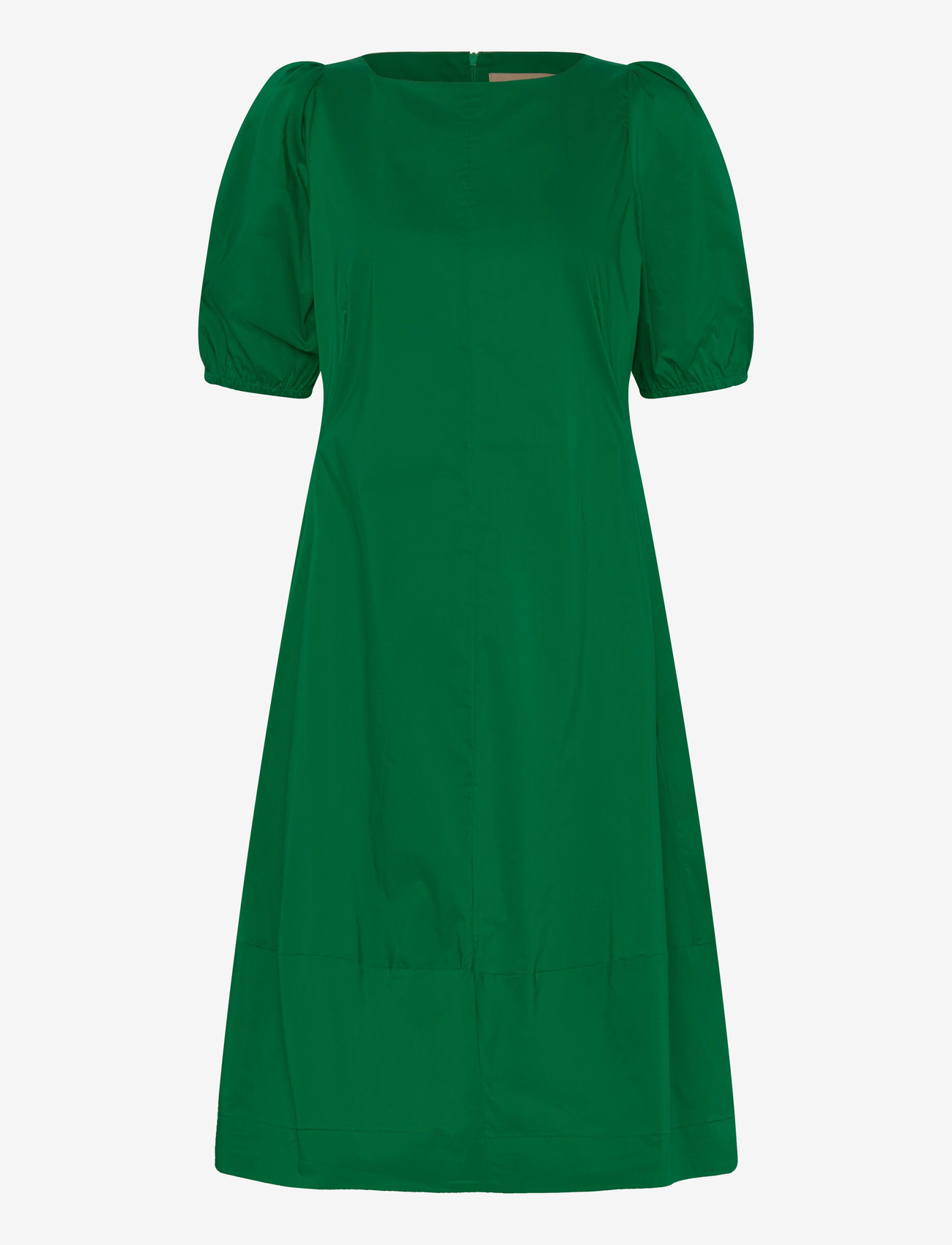 Culture - CUantoinett SS O-neck Dress - konfirmatsioon - jolly green - 1