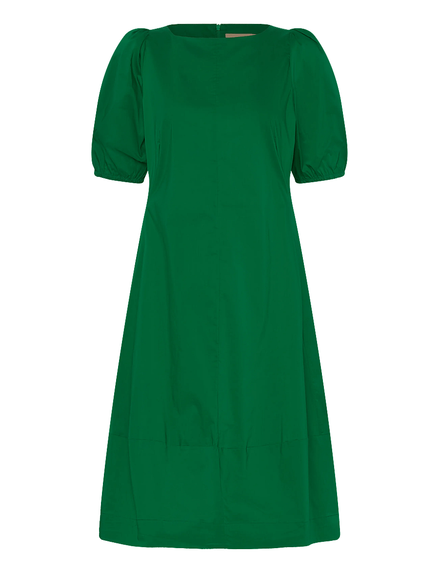 Culture - CUantoinett SS O-neck Dress - konfirmation - jolly green - 1