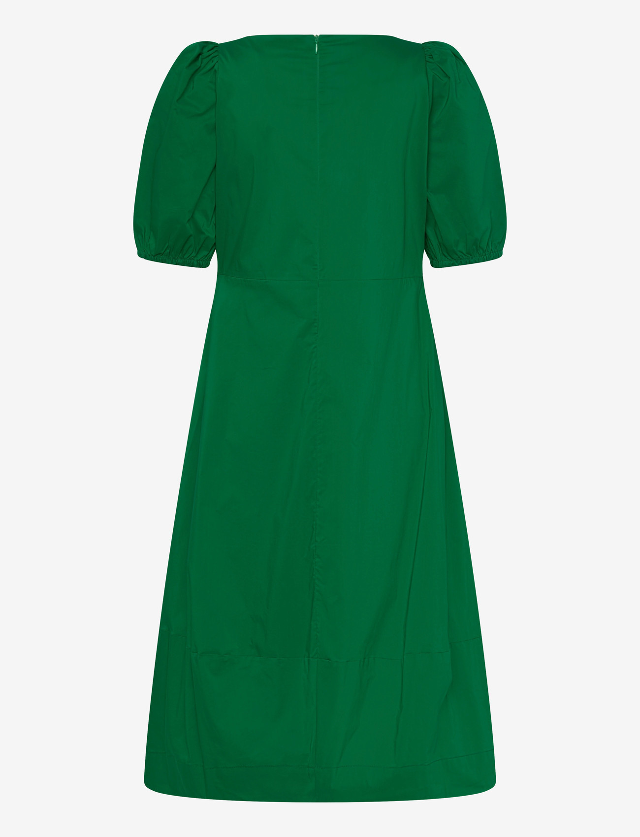 Culture - CUantoinett SS O-neck Dress - konfirmatsioon - jolly green - 2