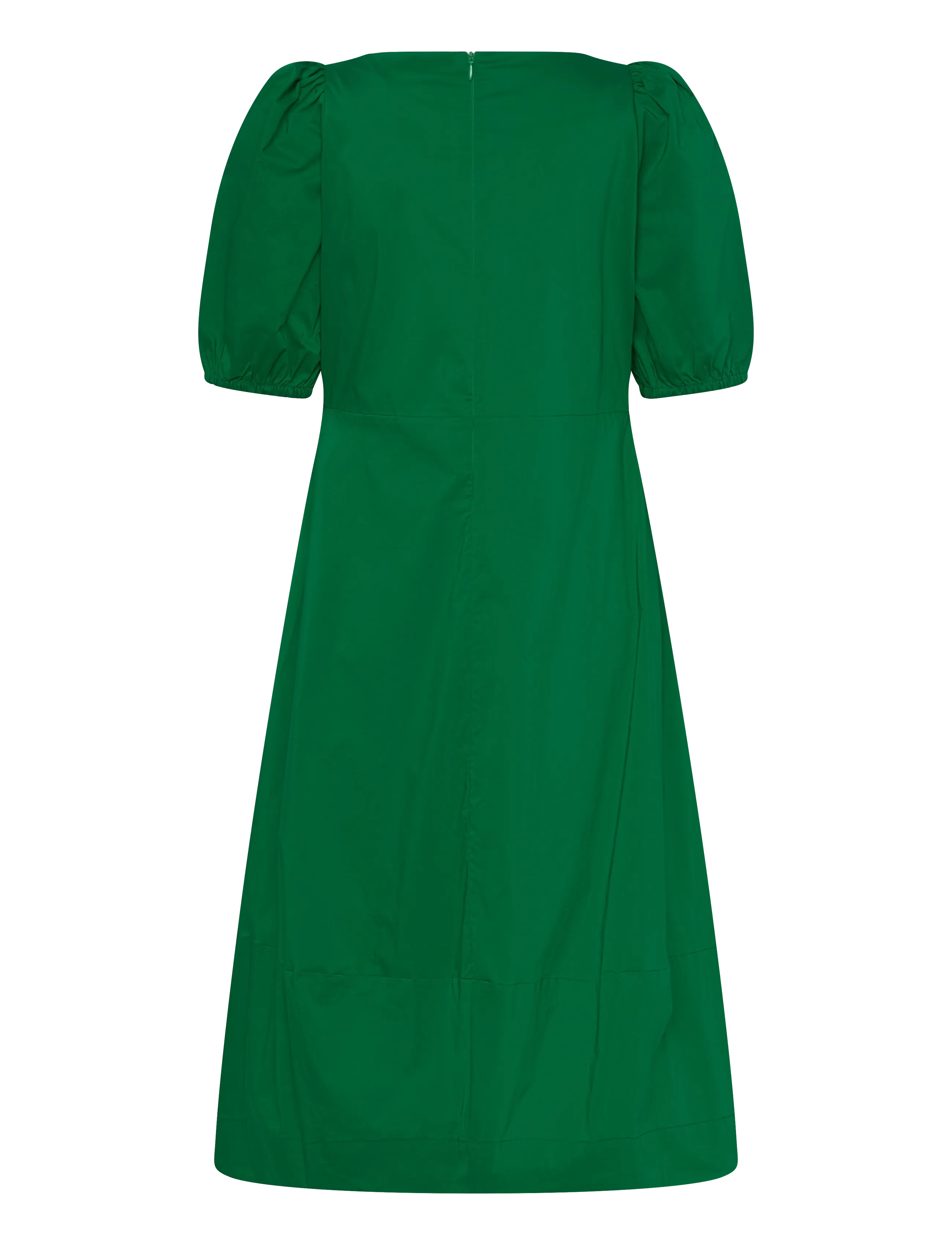 Culture - CUantoinett SS O-neck Dress - konfirmationstøj - jolly green - 2