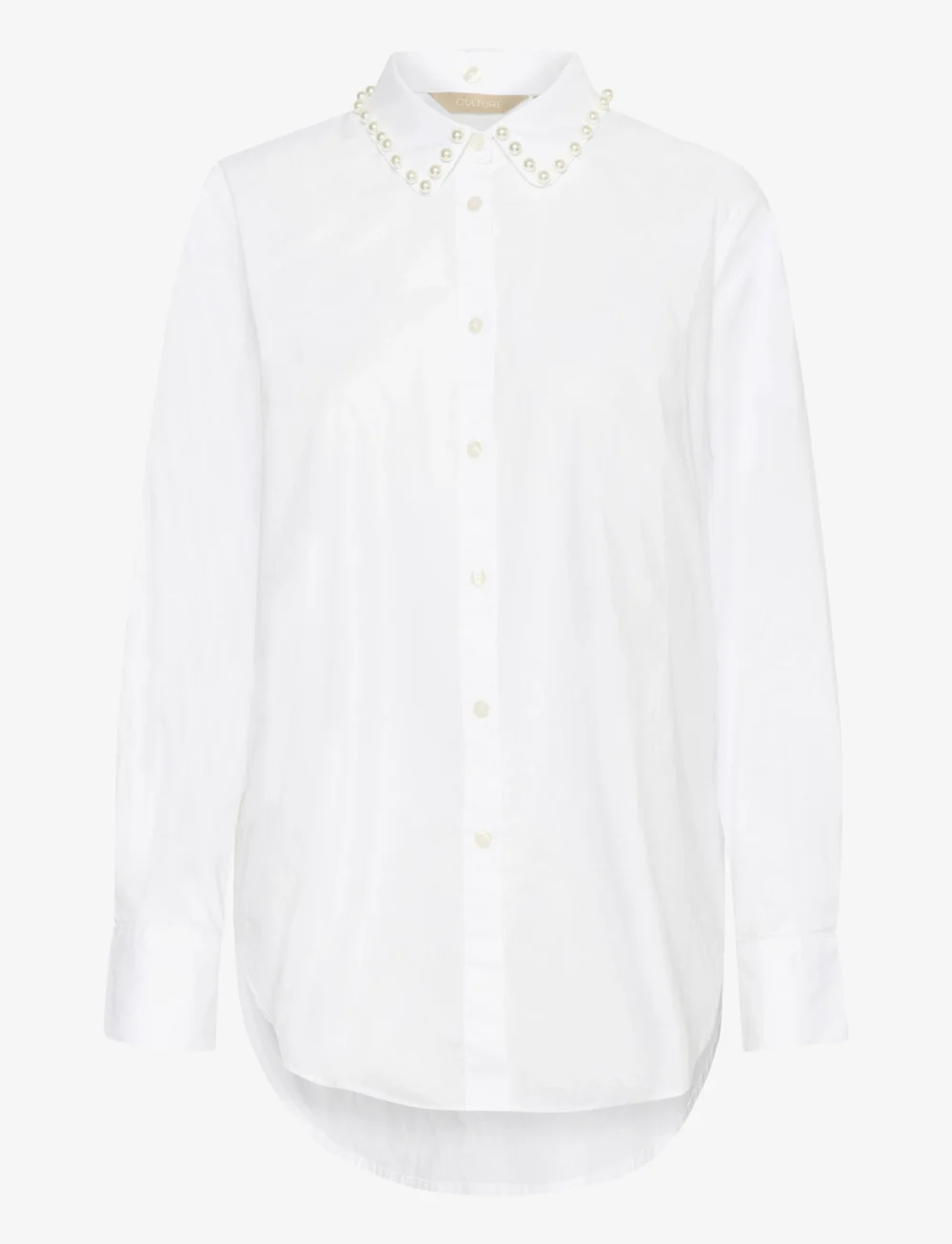 Culture - CUenso Shirt - långärmade skjortor - spring gardenia - 1